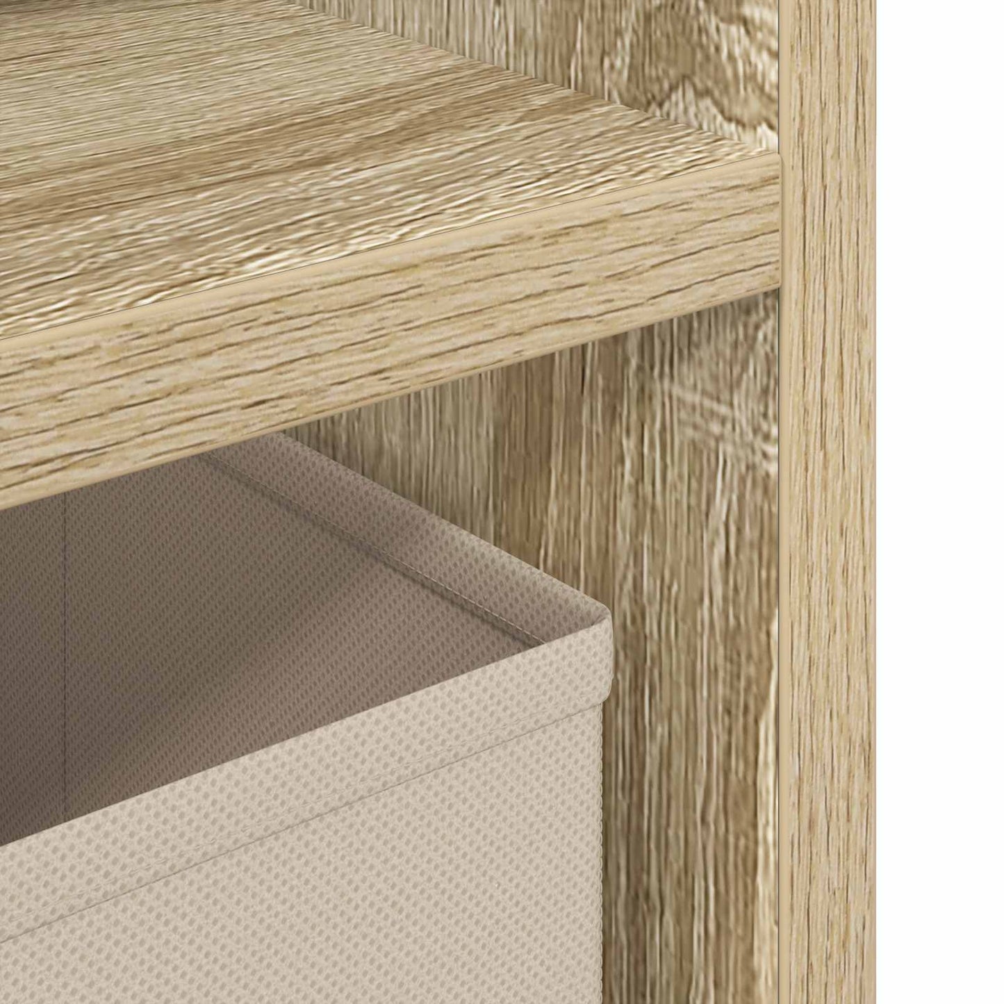 Lowboard with Drawer Sonoma Oak 87 x 27.5 x 43 cm
