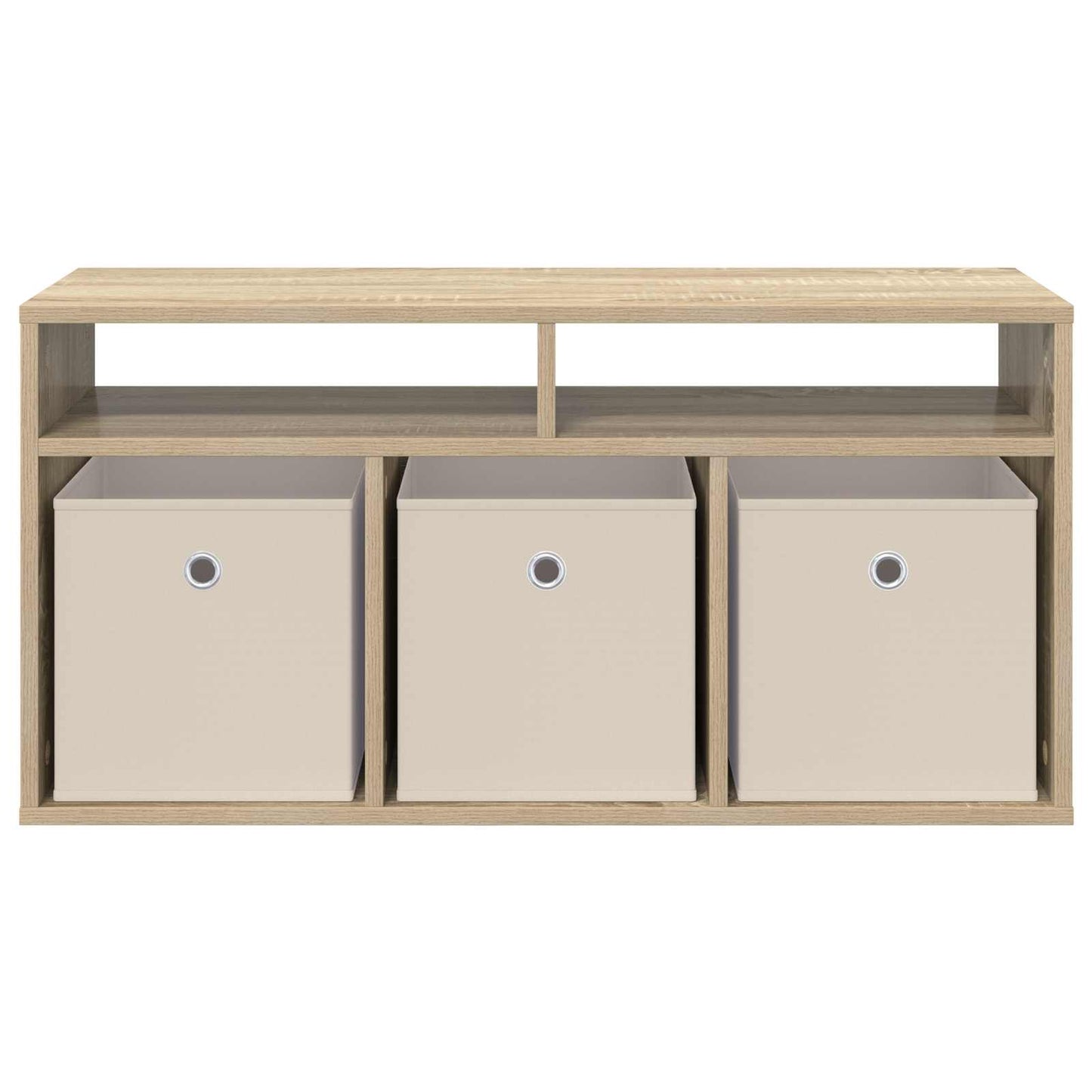 Lowboard with Drawer Sonoma Oak 87 x 27.5 x 43 cm