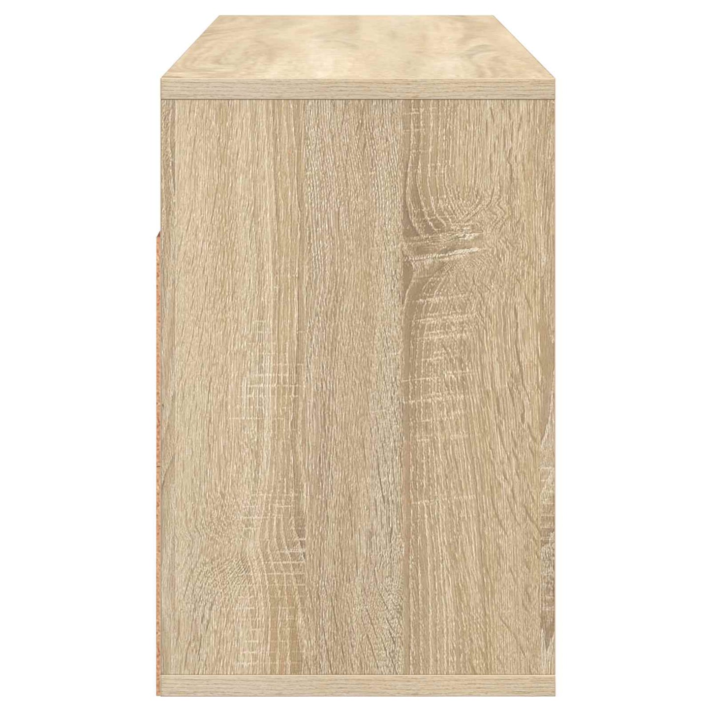 Lowboard with Drawer Sonoma Oak 87 x 27.5 x 43 cm