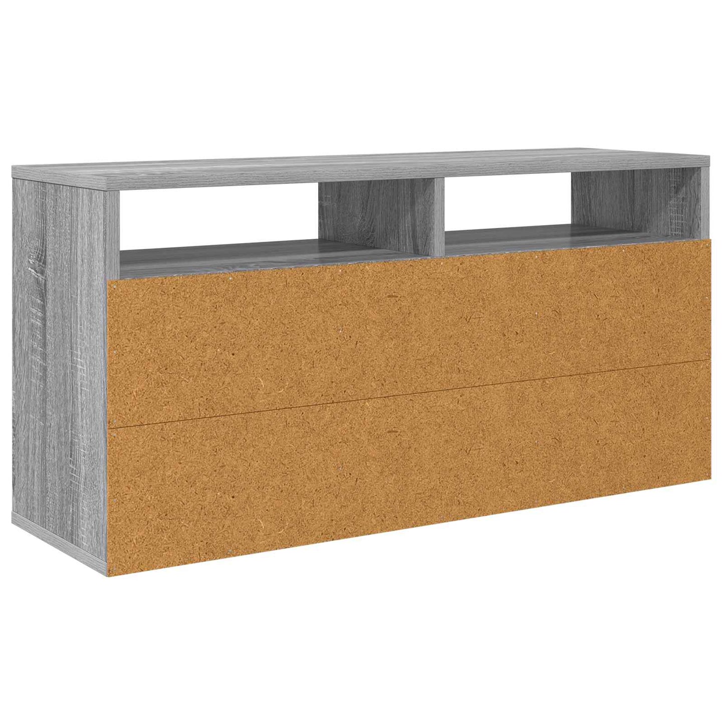 Lowboard with Drawer Grey Sonoma 87 x 27.5 x 43 cm