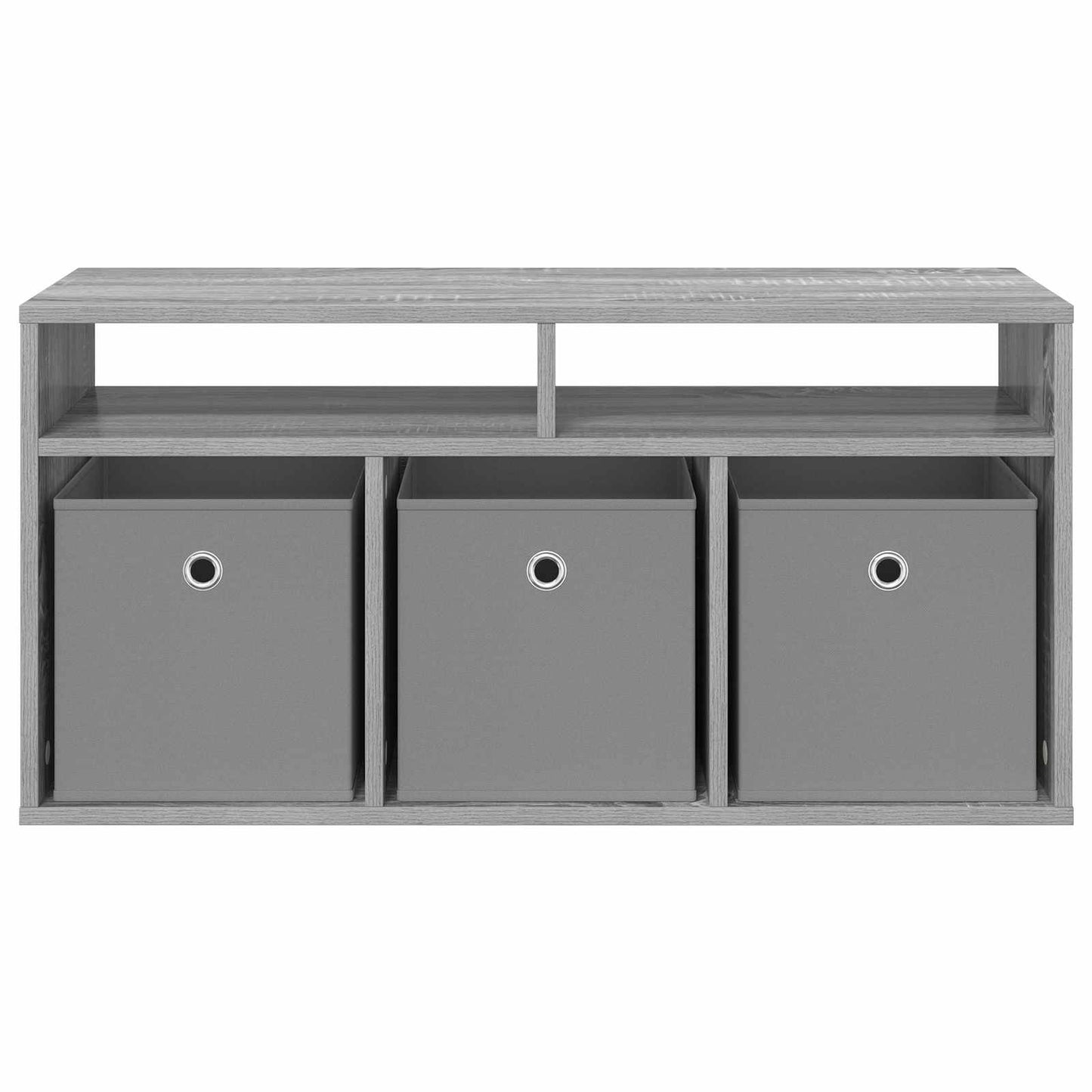 Lowboard with Drawer Grey Sonoma 87 x 27.5 x 43 cm