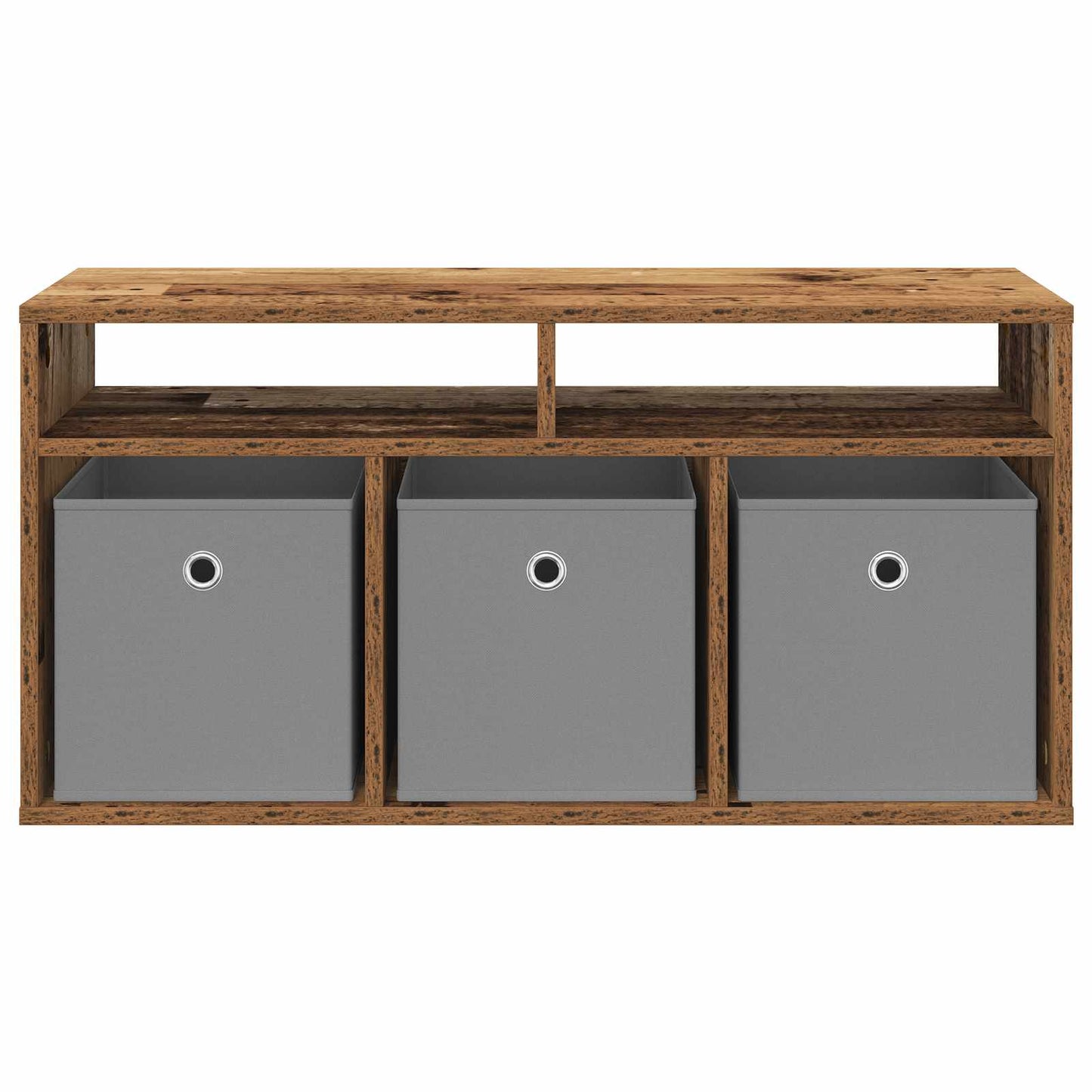 Lowboard with Drawer Old Wood 87 x 27.5 x 43 cm