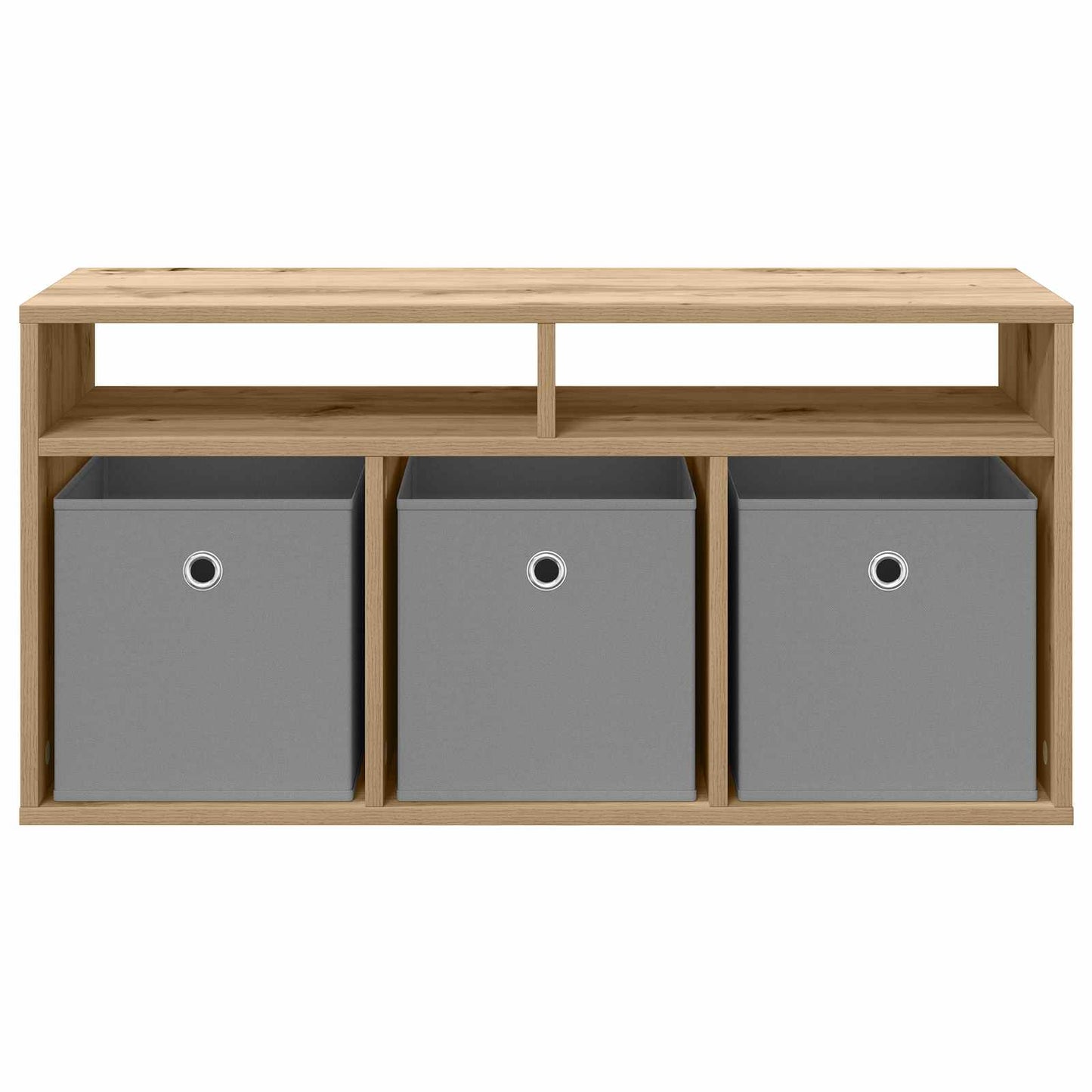 Lowboard with Drawer Artisan Oak 87 x 27.5 x 43 cm