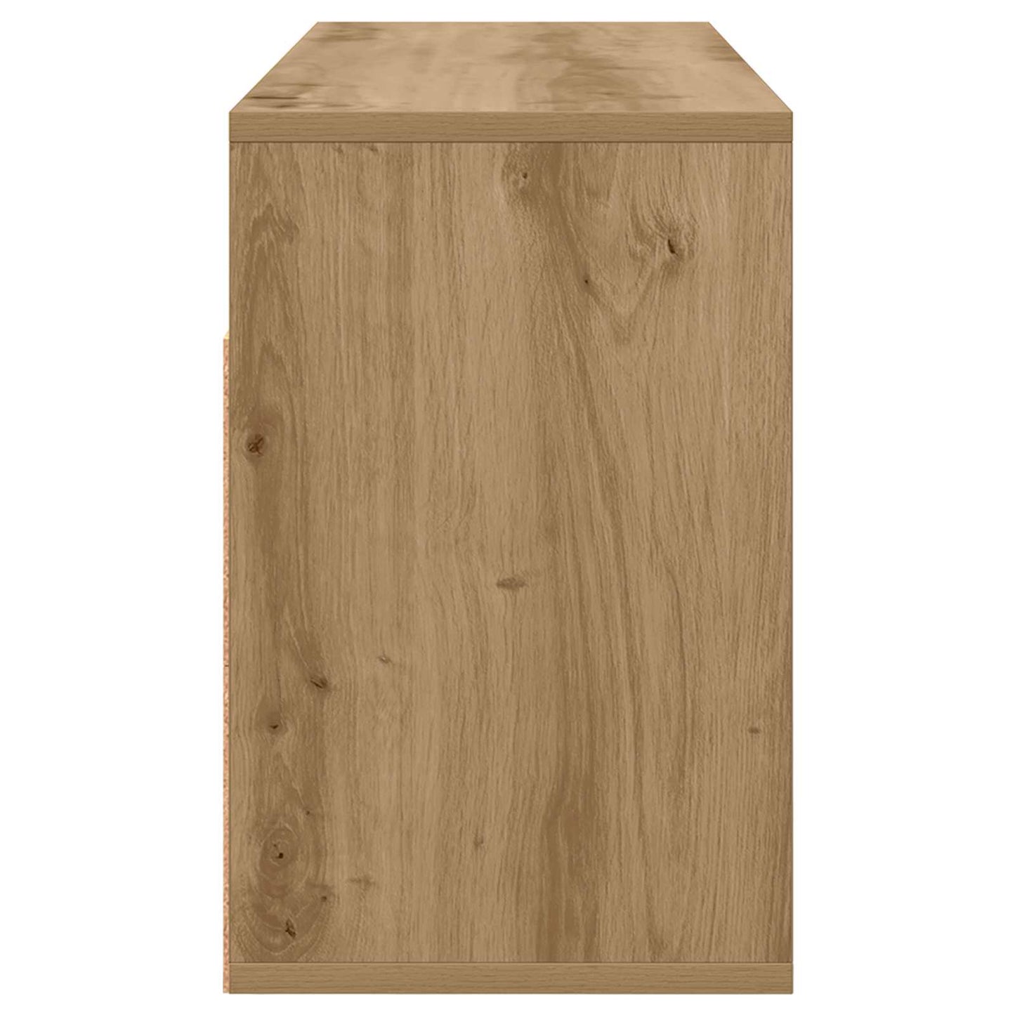 Lowboard with Drawer Artisan Oak 87 x 27.5 x 43 cm