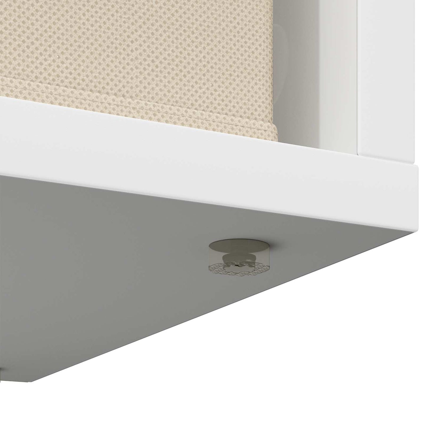 Lowboard with Drawer White 102 x 32 x 48.5 cm