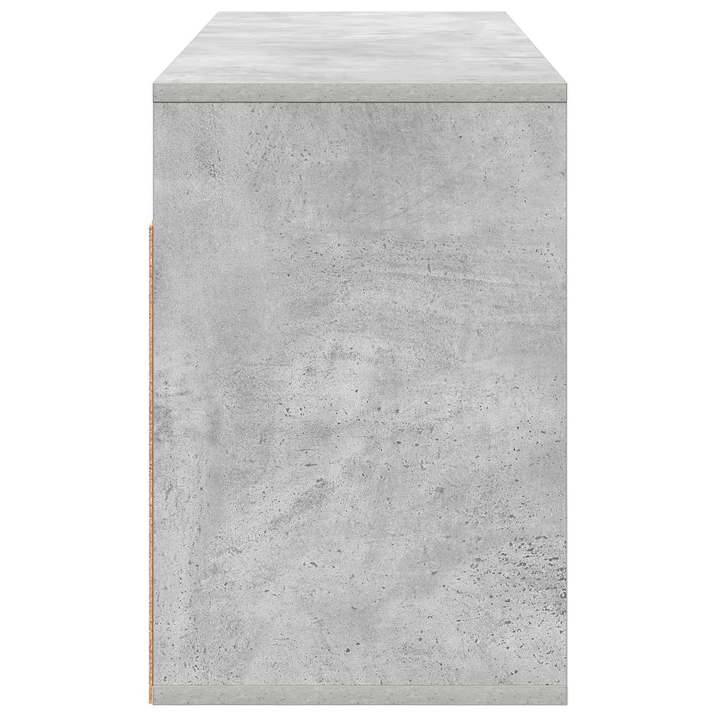 Lowboard with Drawer Concrete Grey 102 x 32 x 48.5 cm