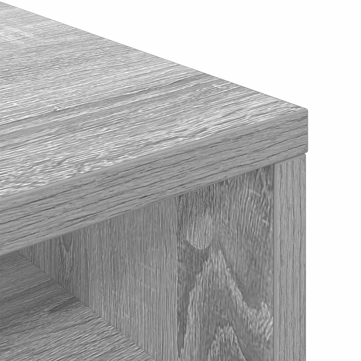 Lowboard with Drawer Grey Sonoma 102 x 32 x 48.5 cm