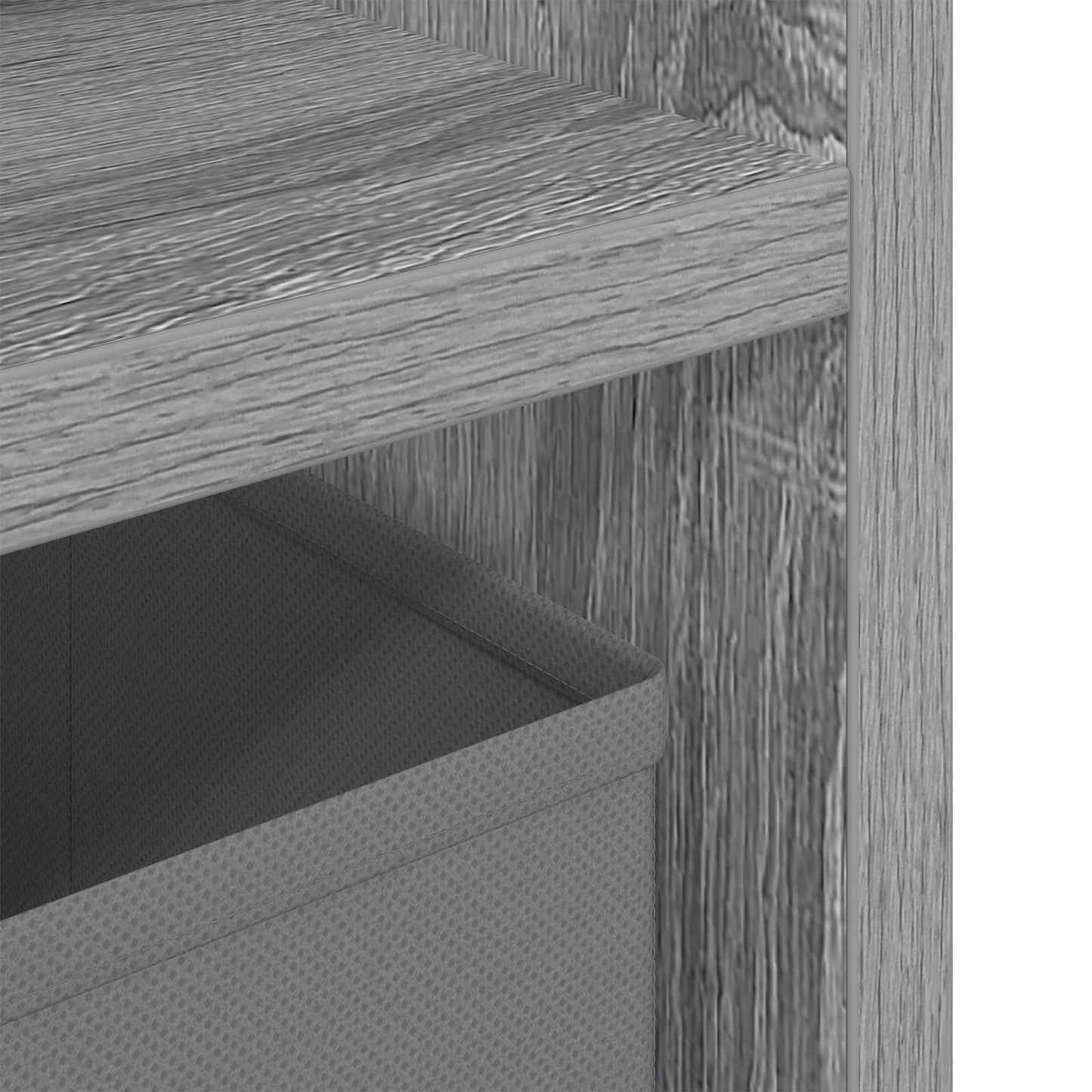 Lowboard with Drawer Grey Sonoma 102 x 32 x 48.5 cm
