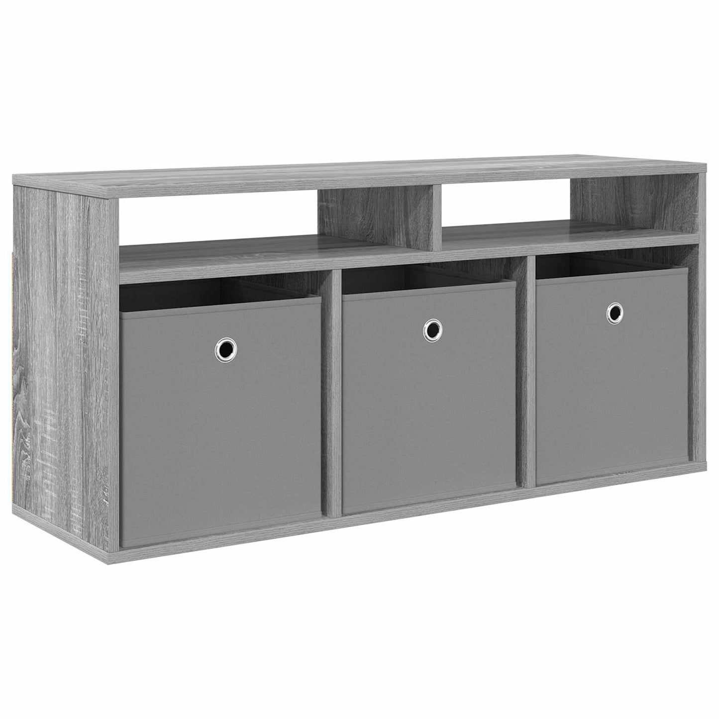 Lowboard with Drawer Grey Sonoma 102 x 32 x 48.5 cm