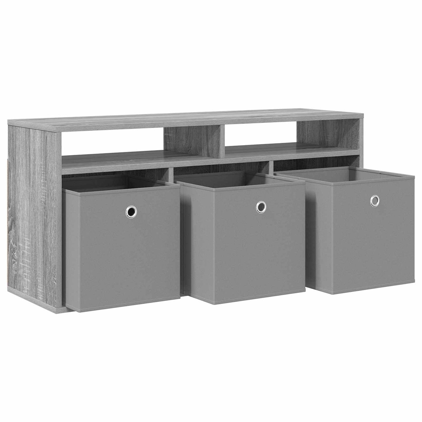Lowboard with Drawer Grey Sonoma 102 x 32 x 48.5 cm