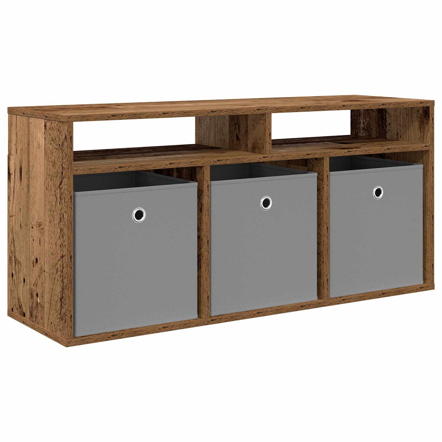 Lowboard with Drawer Old Wood 102 x 32 x 48.5 cm