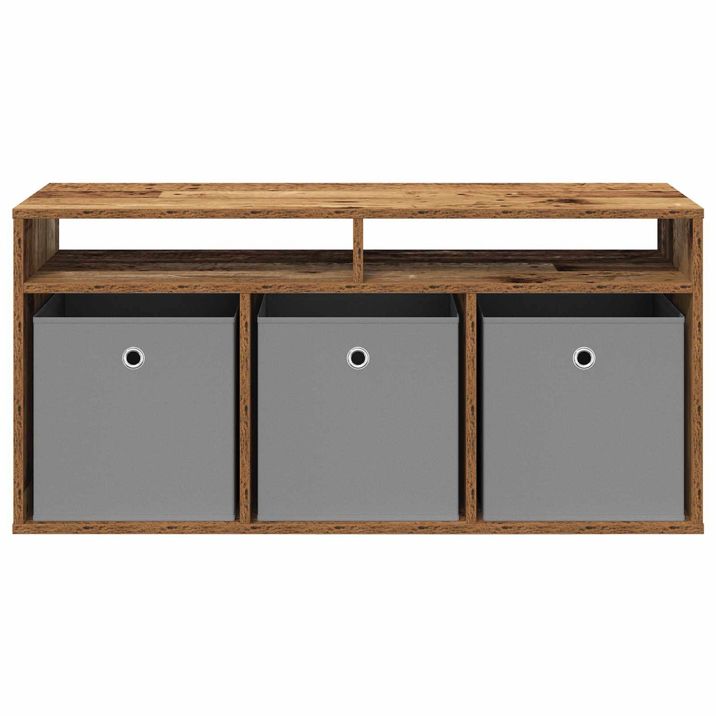 Lowboard with Drawer Old Wood 102 x 32 x 48.5 cm