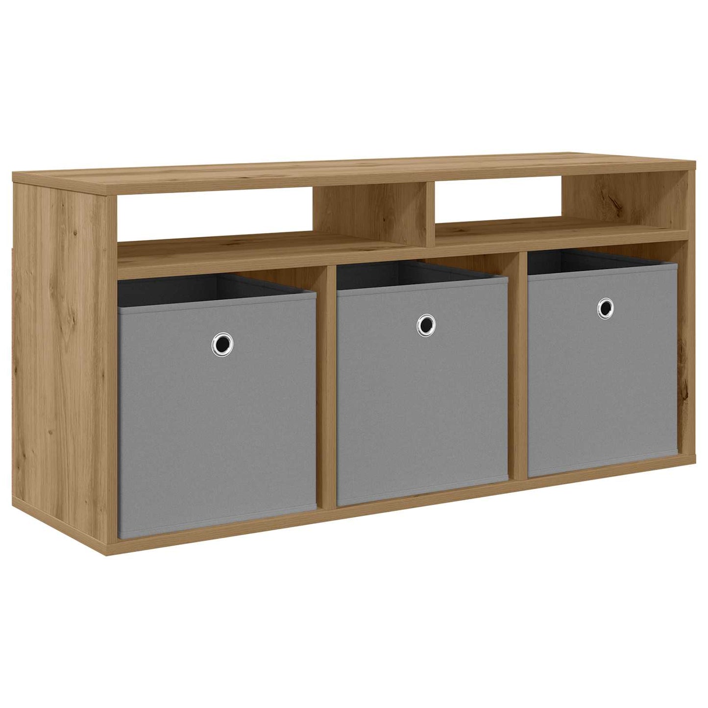 Lowboard with Drawer Artisan Oak 102 x 32 x 48.5 cm