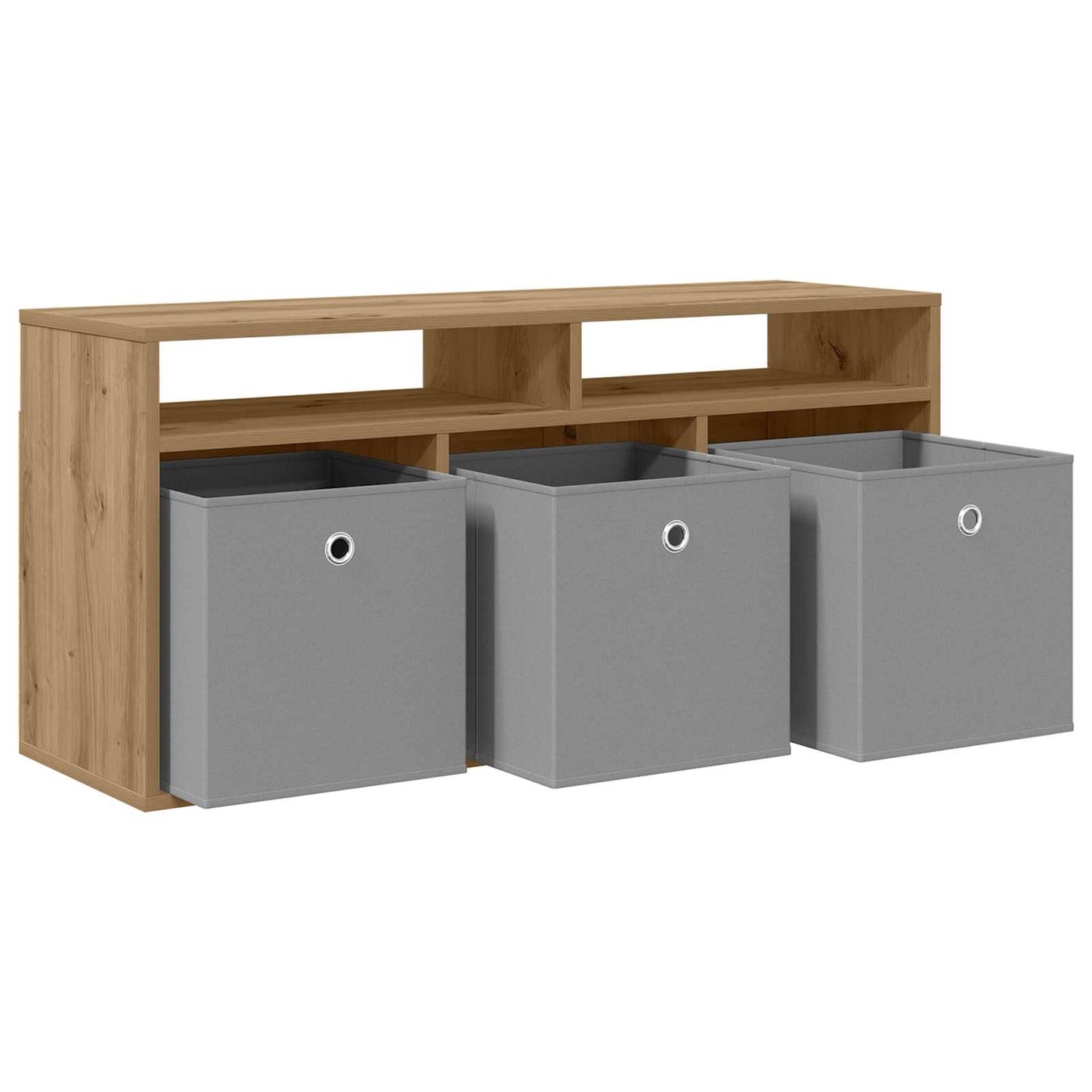 Lowboard with Drawer Artisan Oak 102 x 32 x 48.5 cm