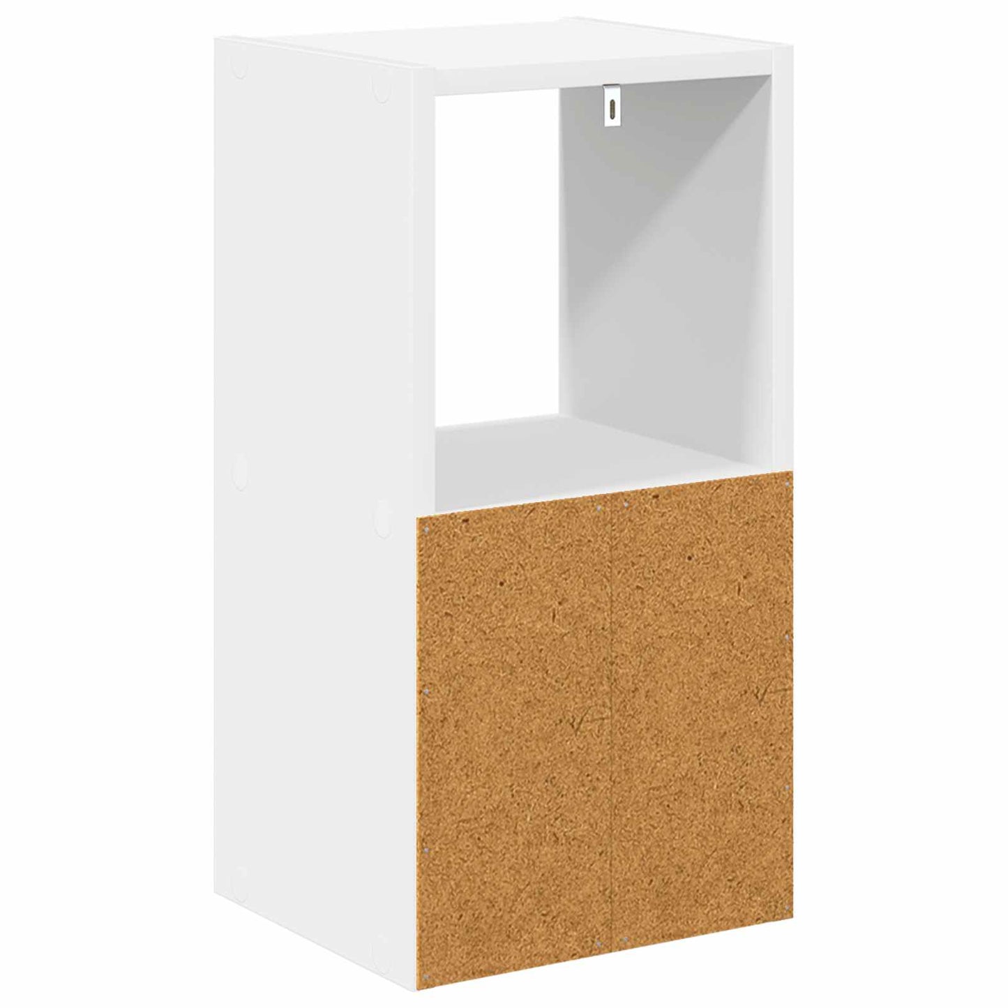 Bedside Table 2 pcs White 25.5 x 22 x 49.5 cm Engineered Wood