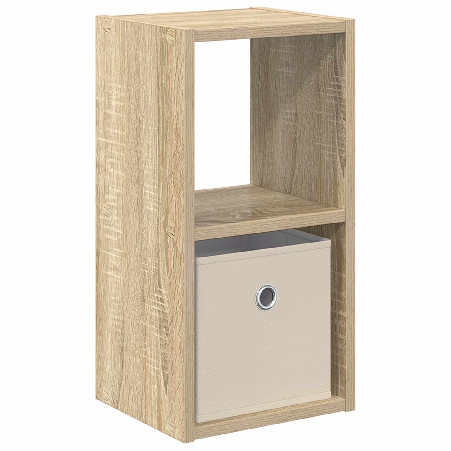Bedside Table Sonoma Oak 25.5 x 22 x 49.5 cm Engineered Wood