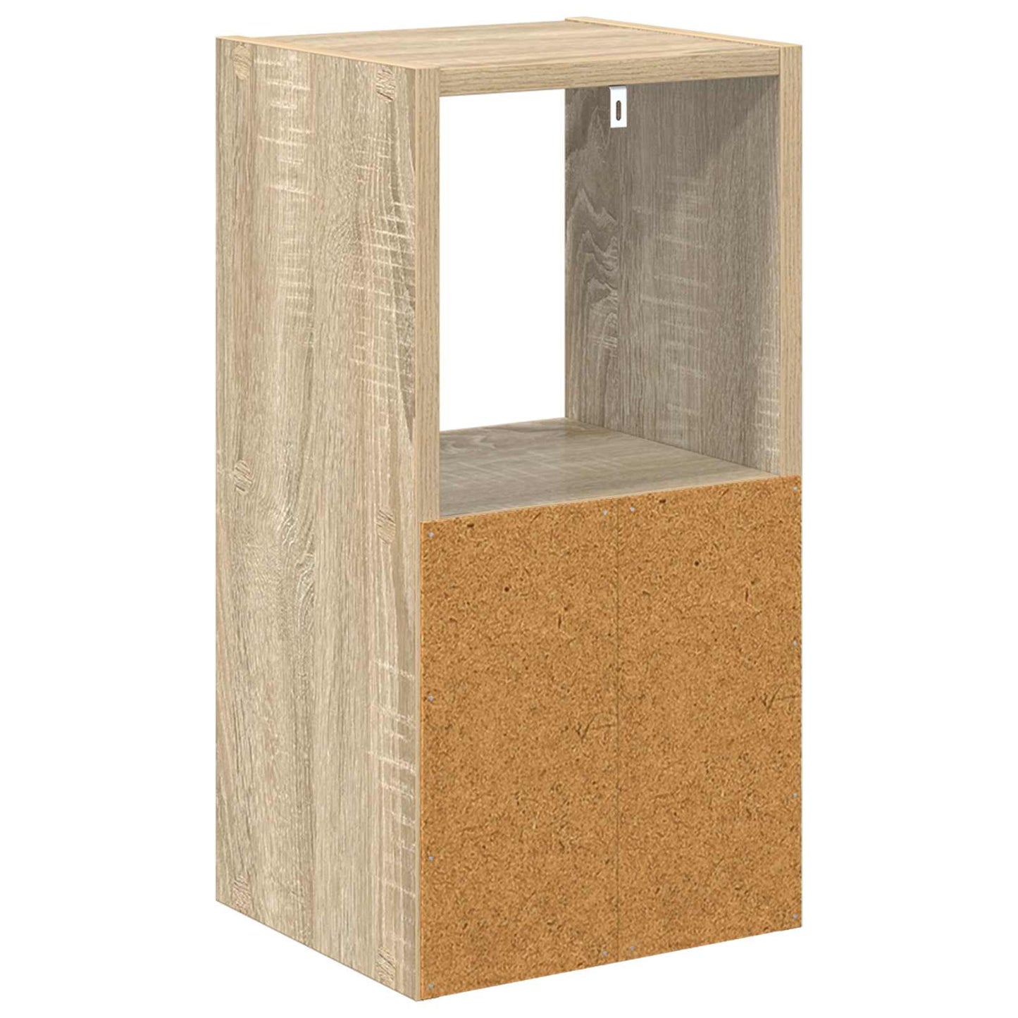Bedside Table Sonoma Oak 25.5 x 22 x 49.5 cm Engineered Wood