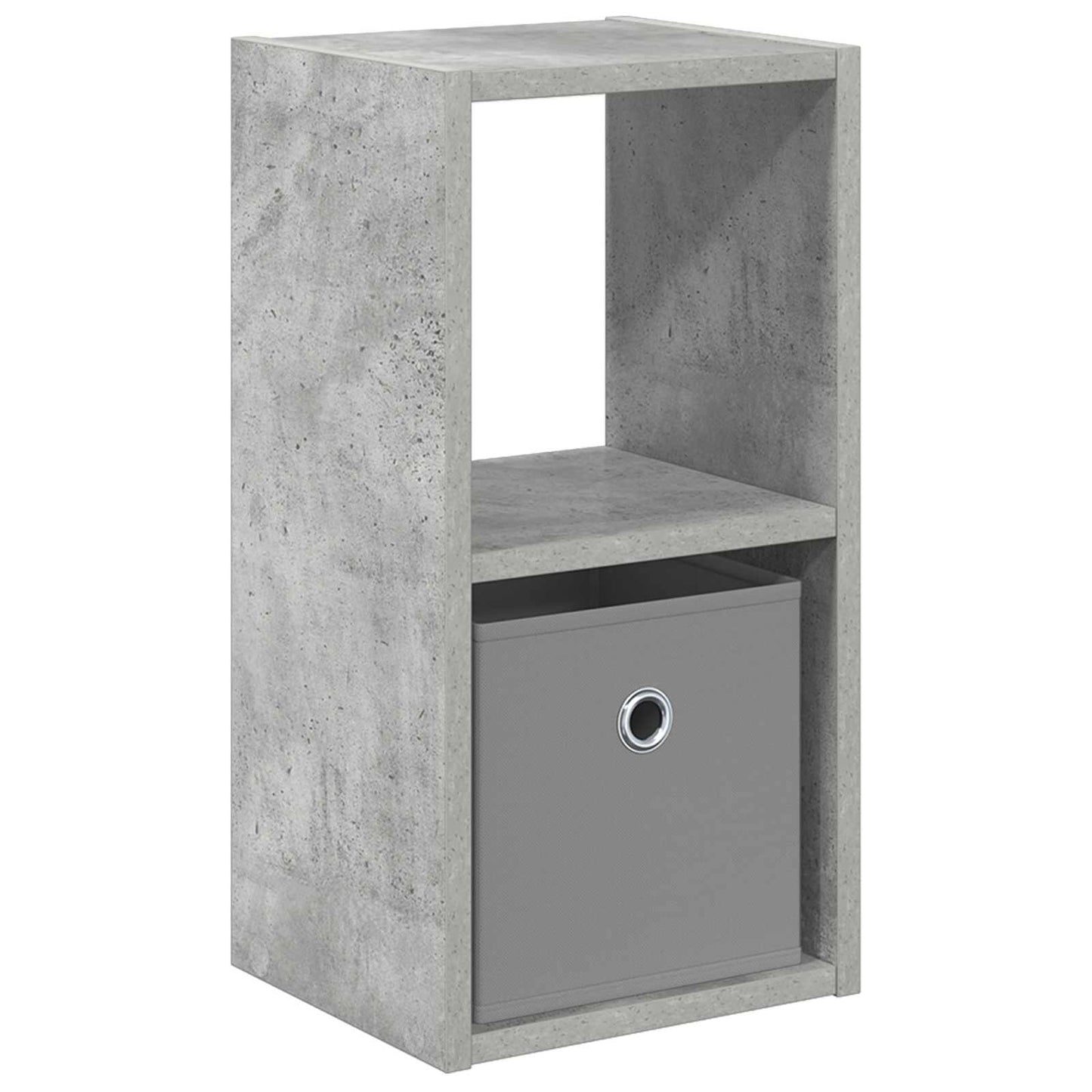 Bedside Table Concrete Grey 25.5 x 22 x 49.5 cm Engineered Wood