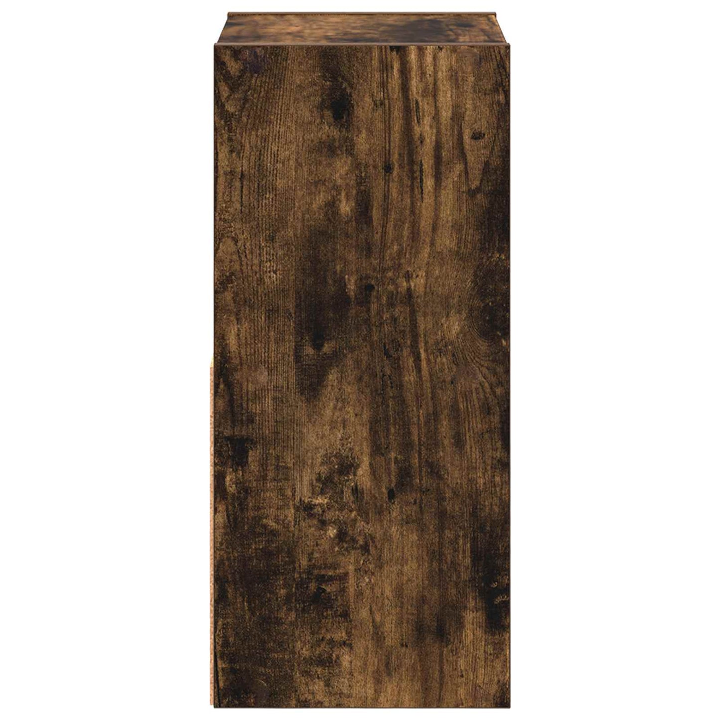 Bedside Table Smoked Oak 25.5 x 22 x 49.5 cm Engineered Wood