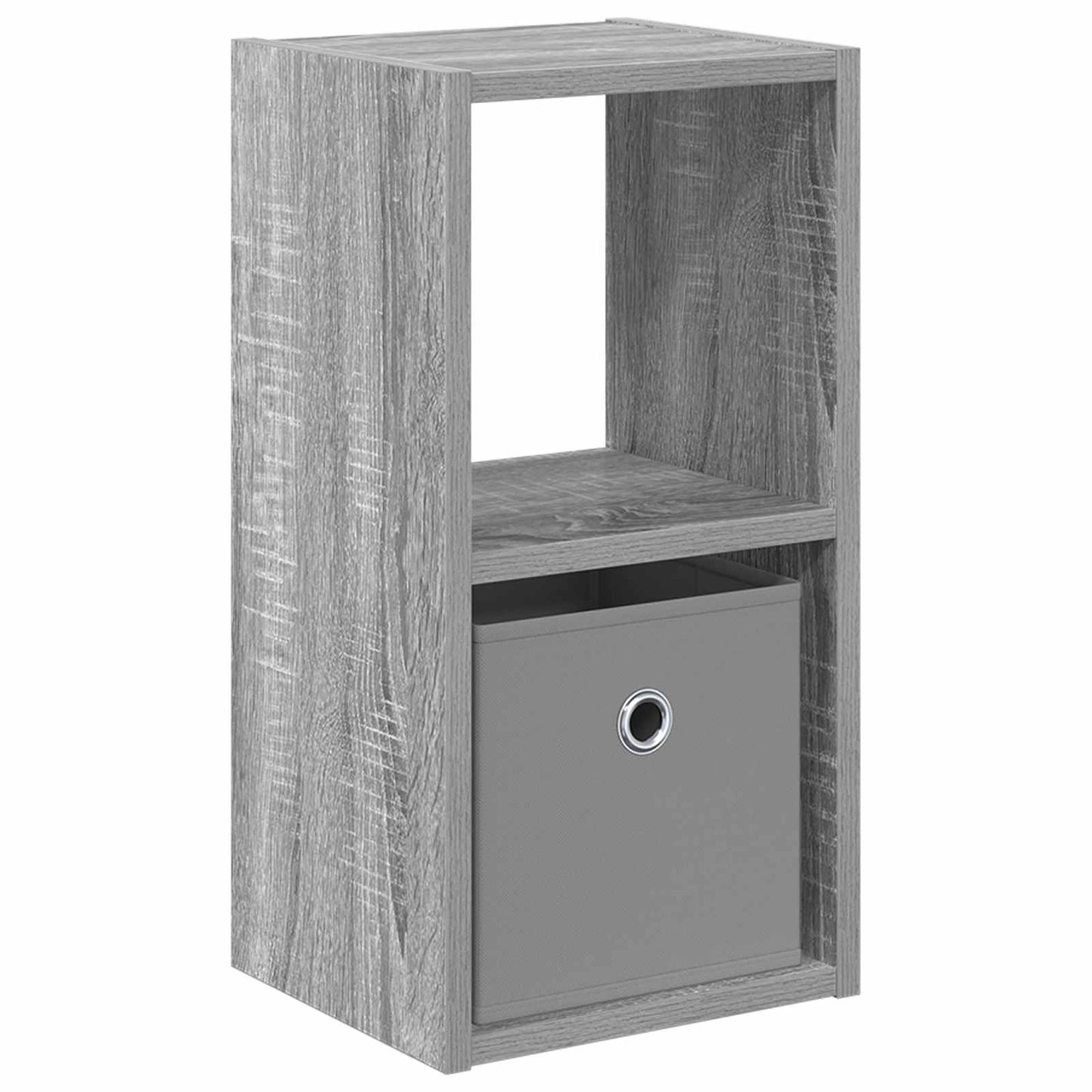 Bedside Table Grey Sonoma 25.5 x 22 x 49.5 cm Engineered Wood