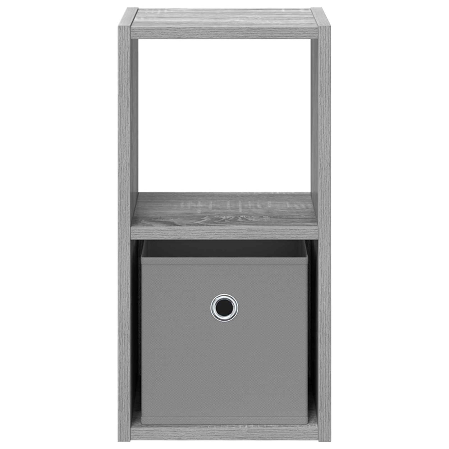 Bedside Table with Drawer 2 pcs Grey Sonoma 25.5 x 22 x 49.5 cm