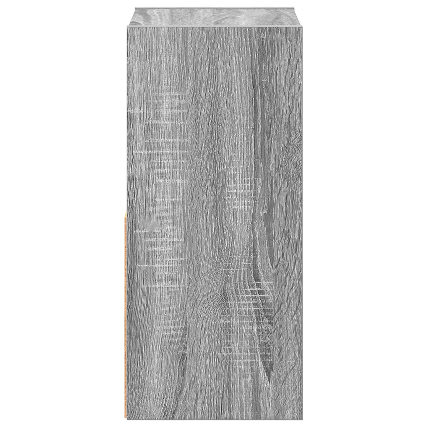 Bedside Table with Drawer 2 pcs Grey Sonoma 25.5 x 22 x 49.5 cm