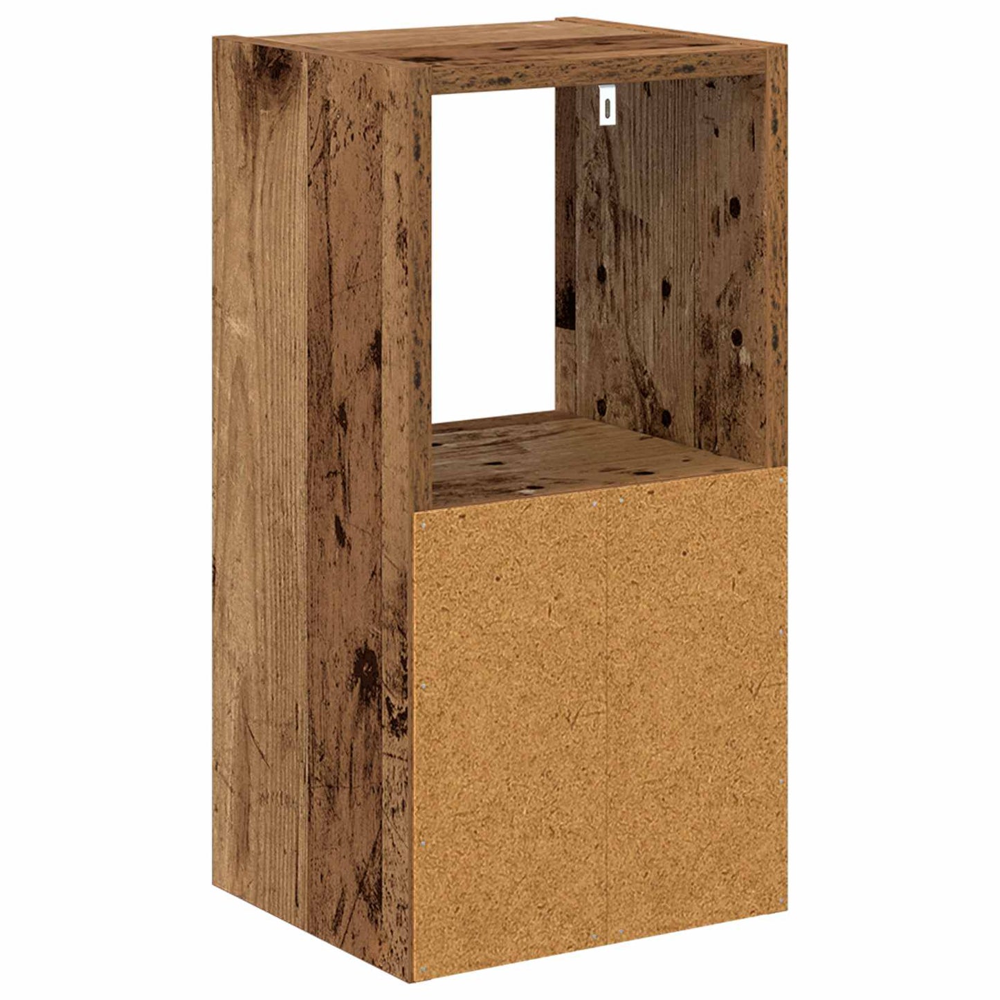 Bedside Table Old Wood 25.5 x 22 x 49.5 cm Engineered Wood