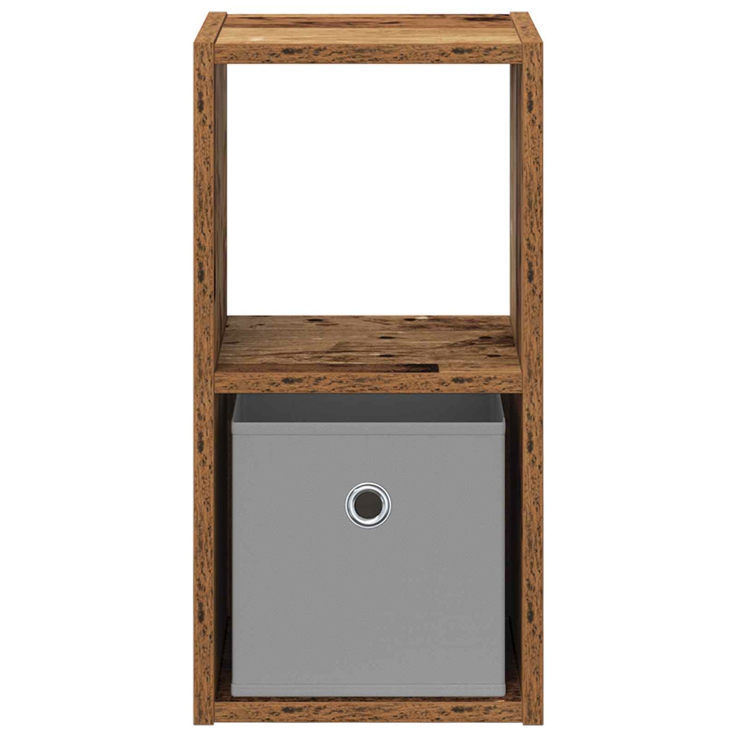 Bedside Table with Drawer 2 pcs Old Wood 25.5 x 22 x 49.5 cm