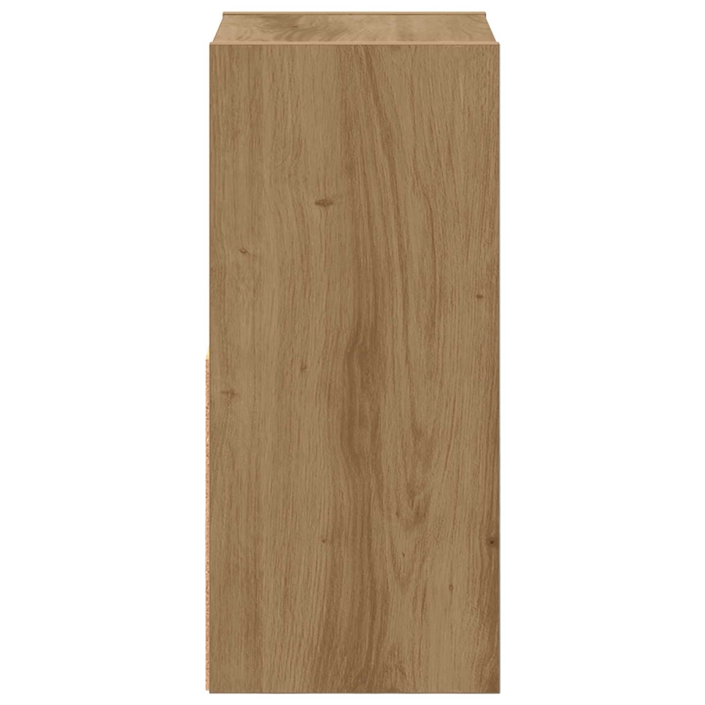 Bedside Table with Drawer 2 pcs Artisan Oak 25.5 x 22 x 49.5 cm