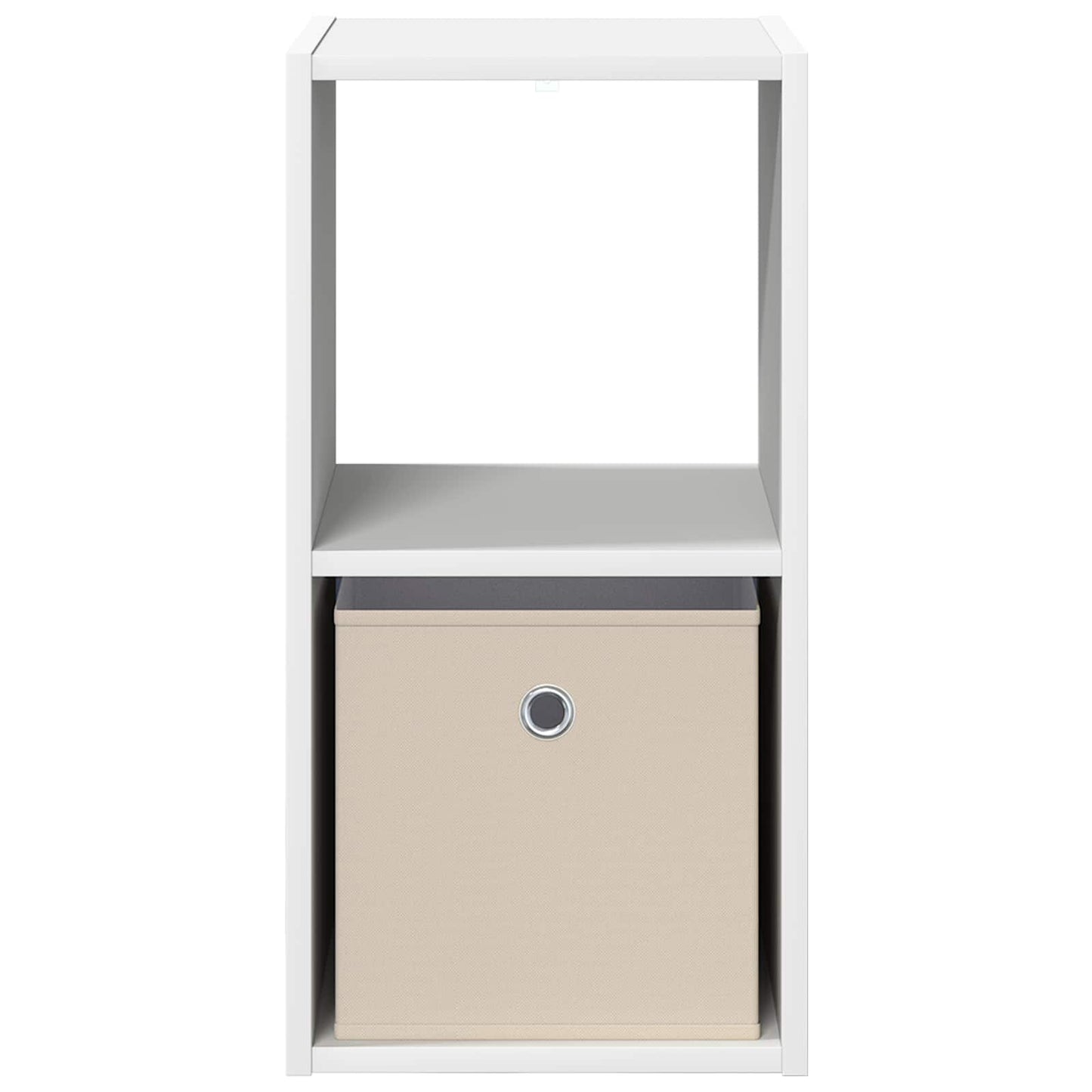 Bedside Table White 30.5 x 27 x 59.5 cm Engineered Wood