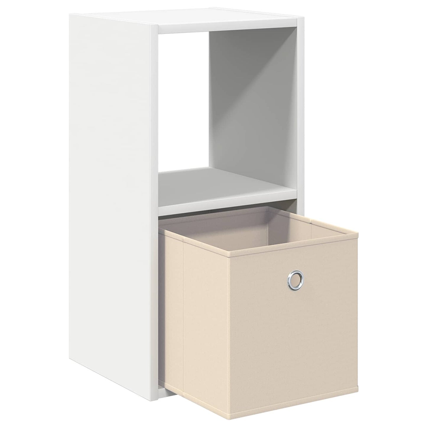 Bedside Table 2 pcs White 30.5 x 27 x 59.5 cm Engineered Wood