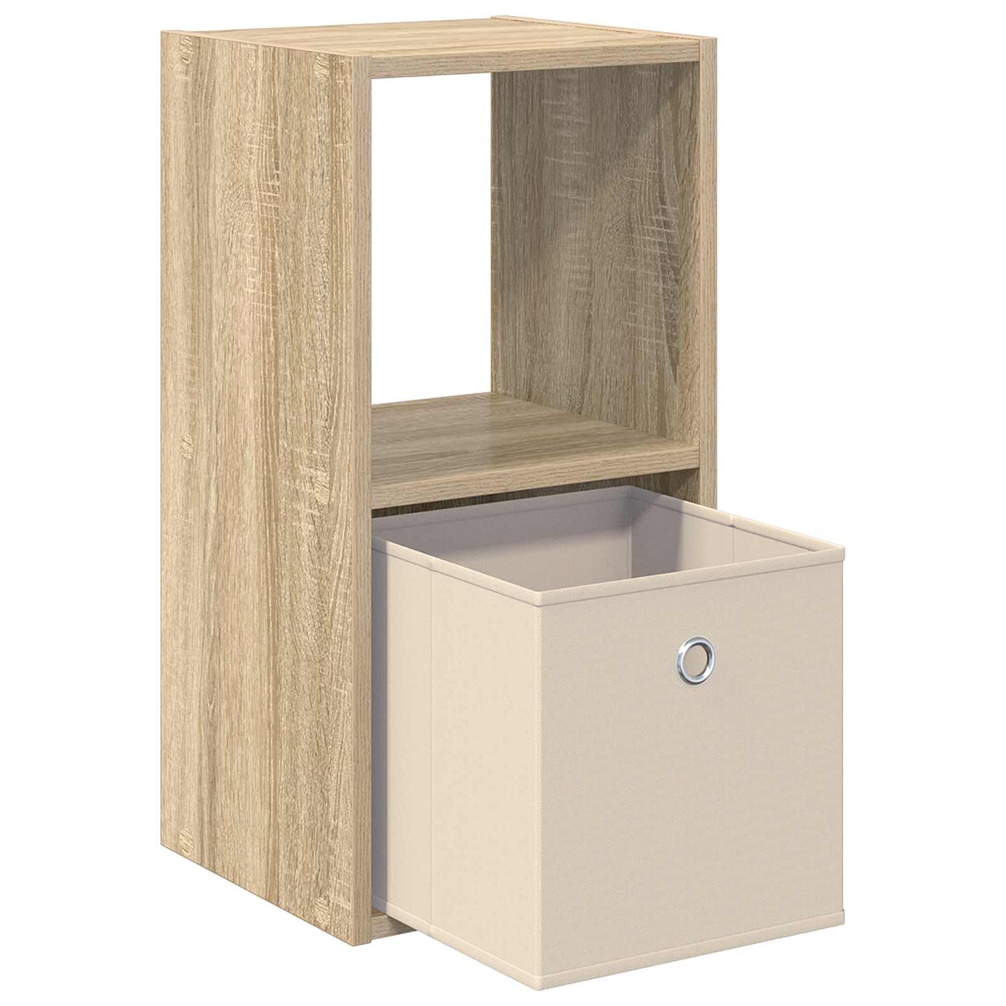 Bedside Table Sonoma Oak 30.5 x 27 x 59.5 cm Engineered Wood