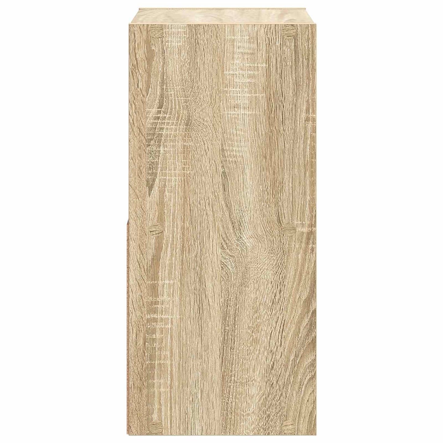 Bedside Table Sonoma Oak 30.5 x 27 x 59.5 cm Engineered Wood