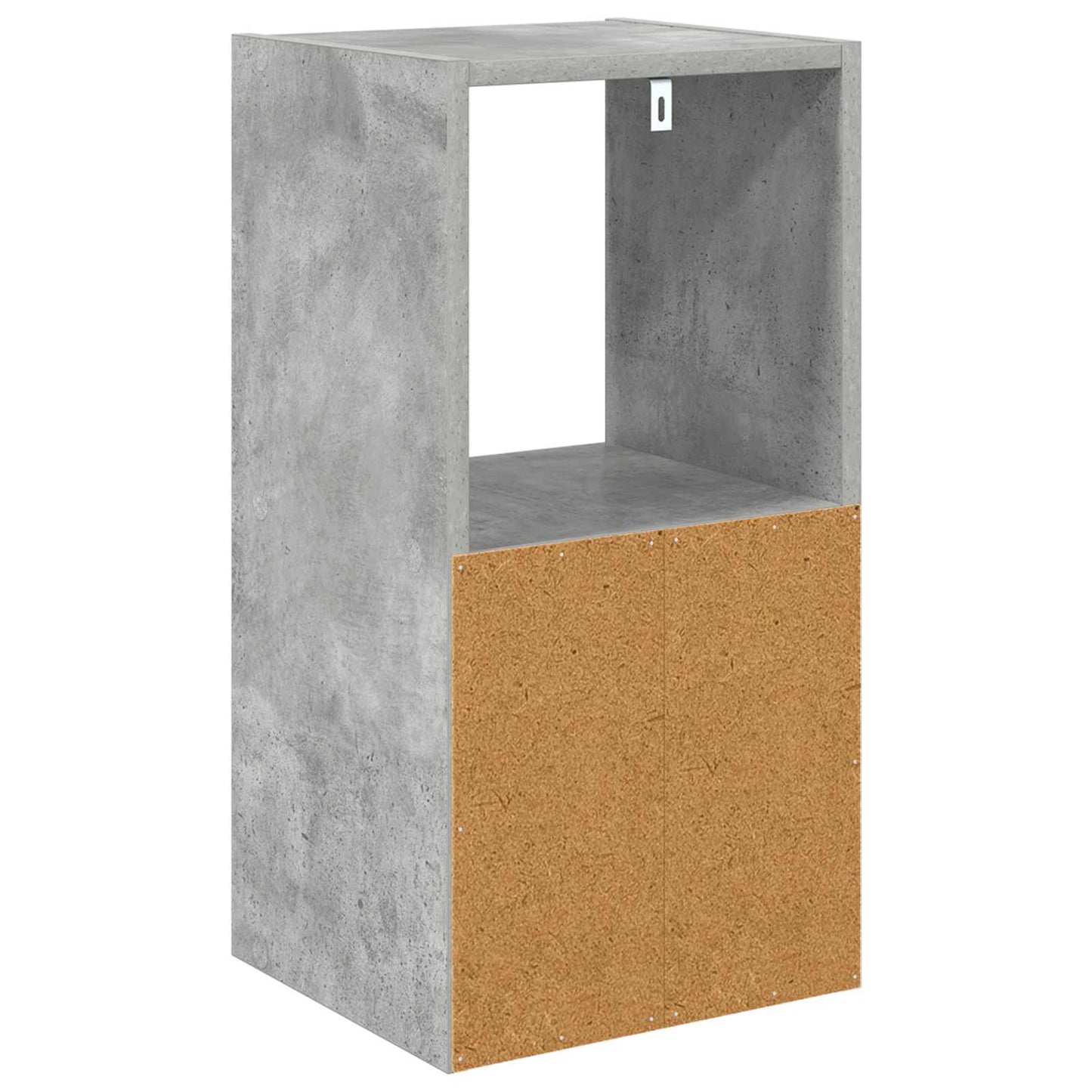 Bedside Table Concrete Grey 30.5 x 27 x 59.5 cm Engineered Wood