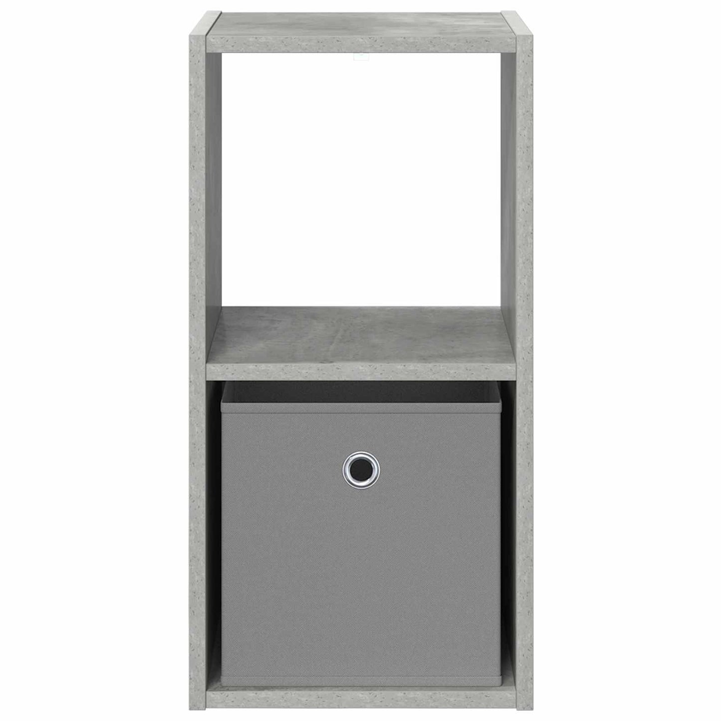 Bedside Table Concrete Grey 30.5 x 27 x 59.5 cm Engineered Wood