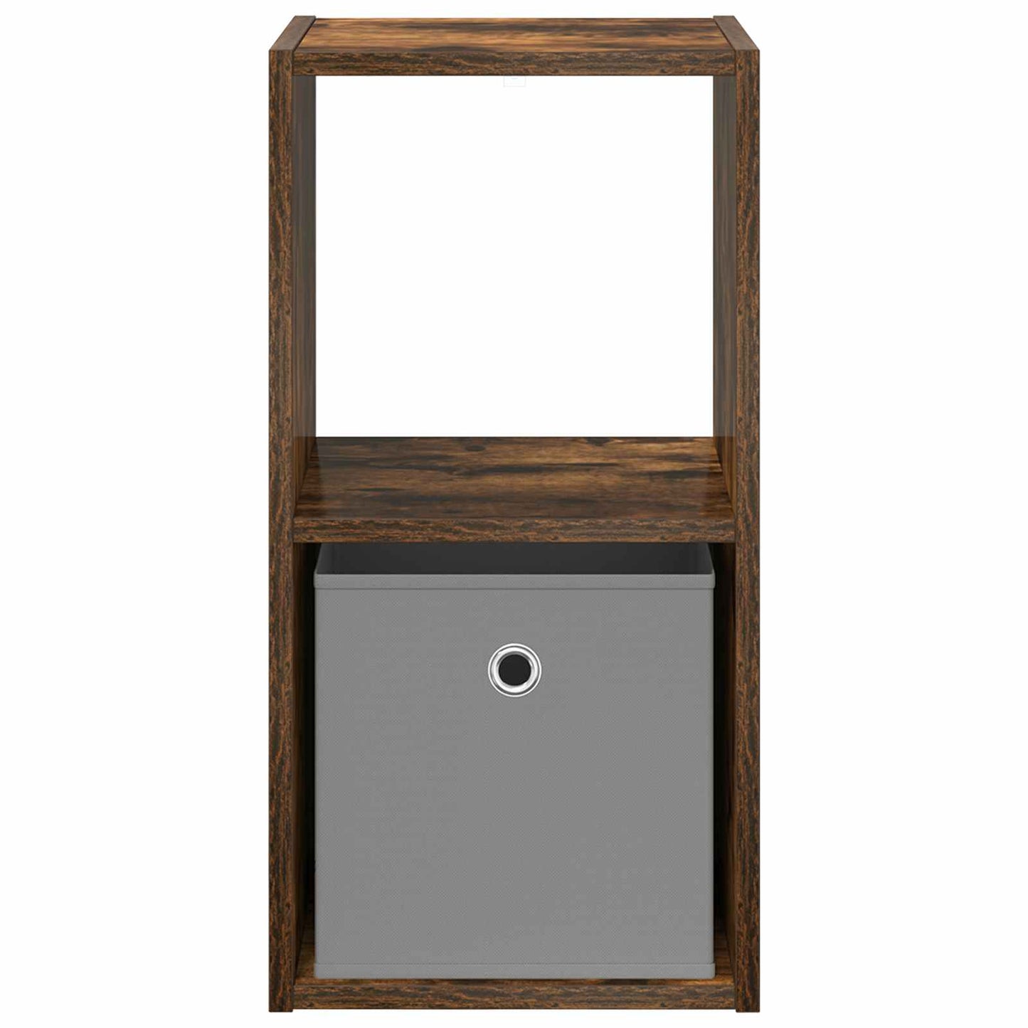 Bedside Table Smoked Oak 30.5 x 27 x 59.5 cm Engineered Wood