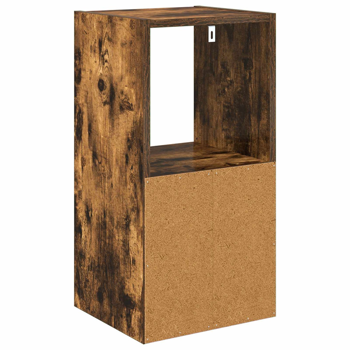 Bedside Table with Drawer 2 pcs Smoked Oak 30.5 x 27 x 59.5 cm