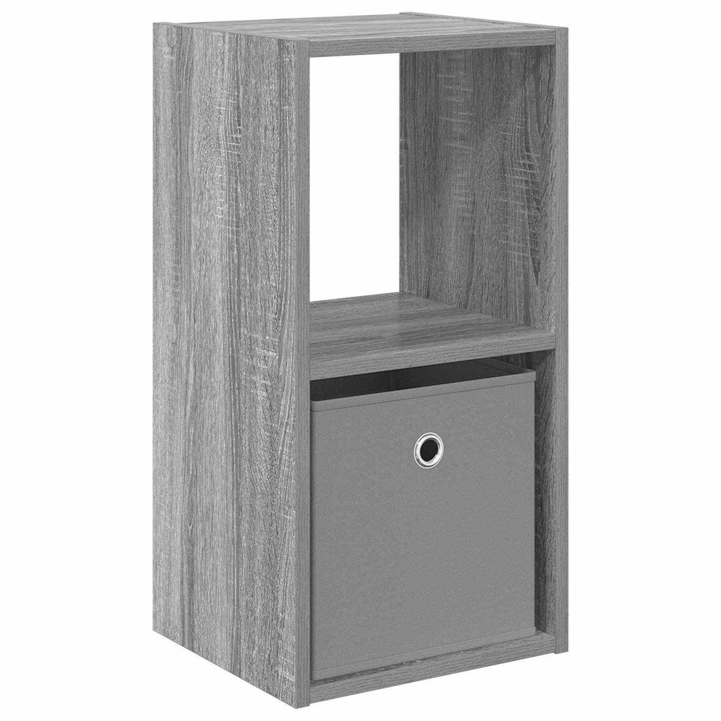 Bedside Table Grey Sonoma 30.5 x 27 x 59.5 cm Engineered Wood