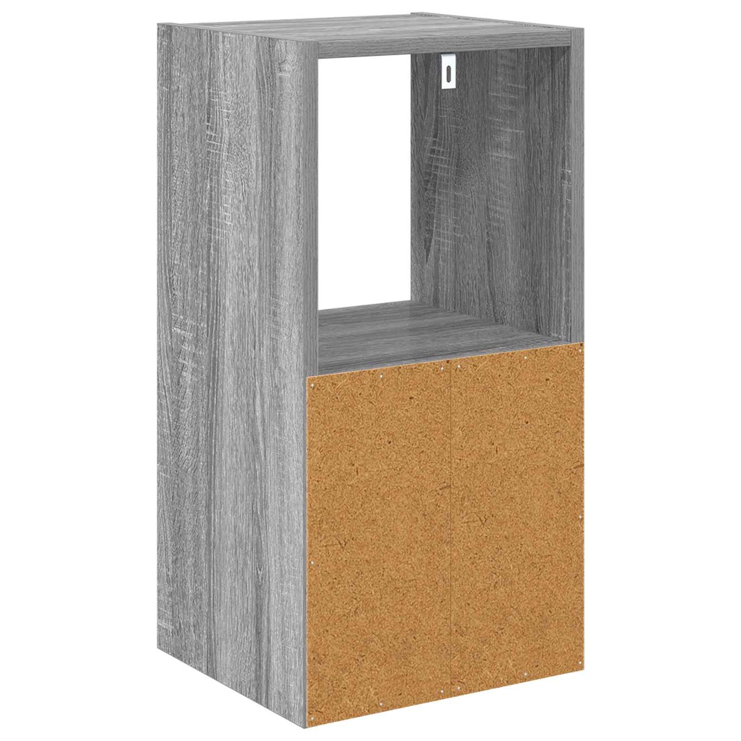 Bedside Table Grey Sonoma 30.5 x 27 x 59.5 cm Engineered Wood