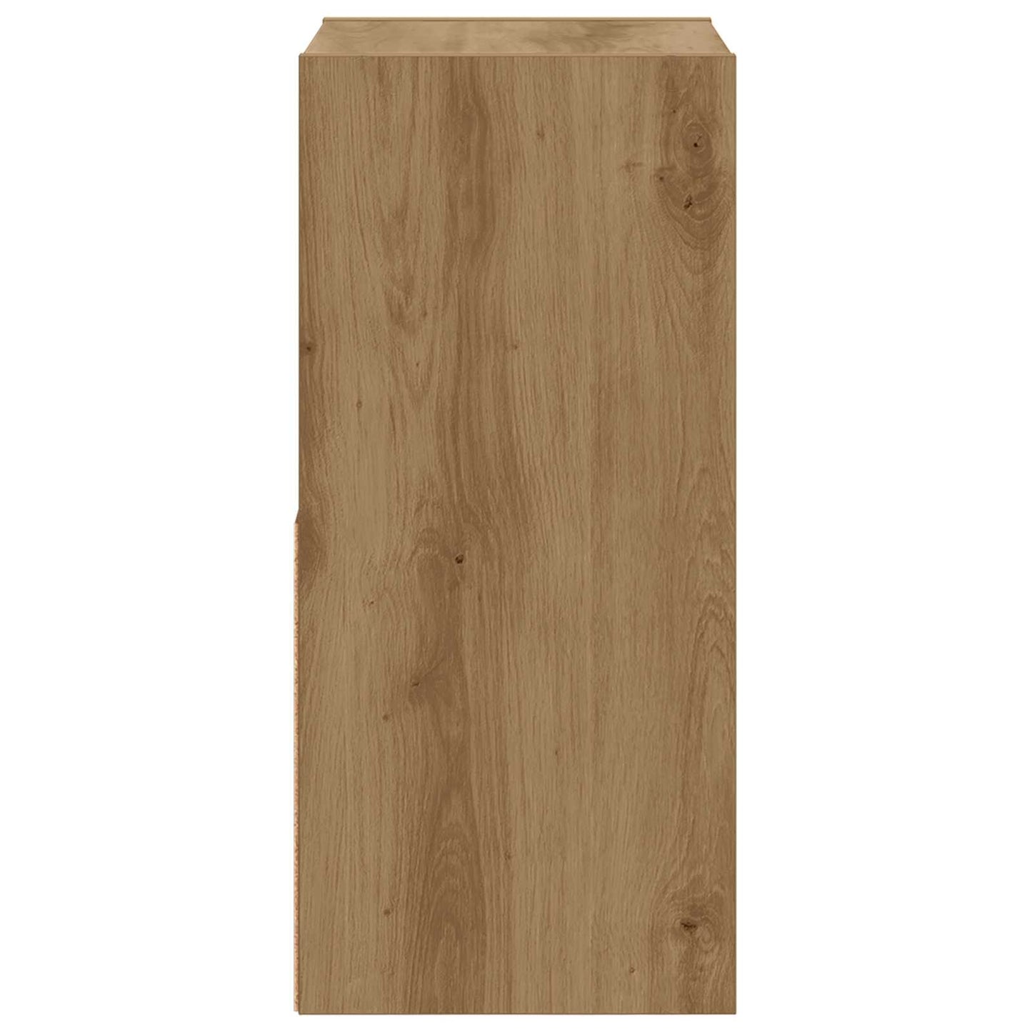 Bedside Table Artisan Oak 30.5 x 27 x 59.5 cm Engineered Wood