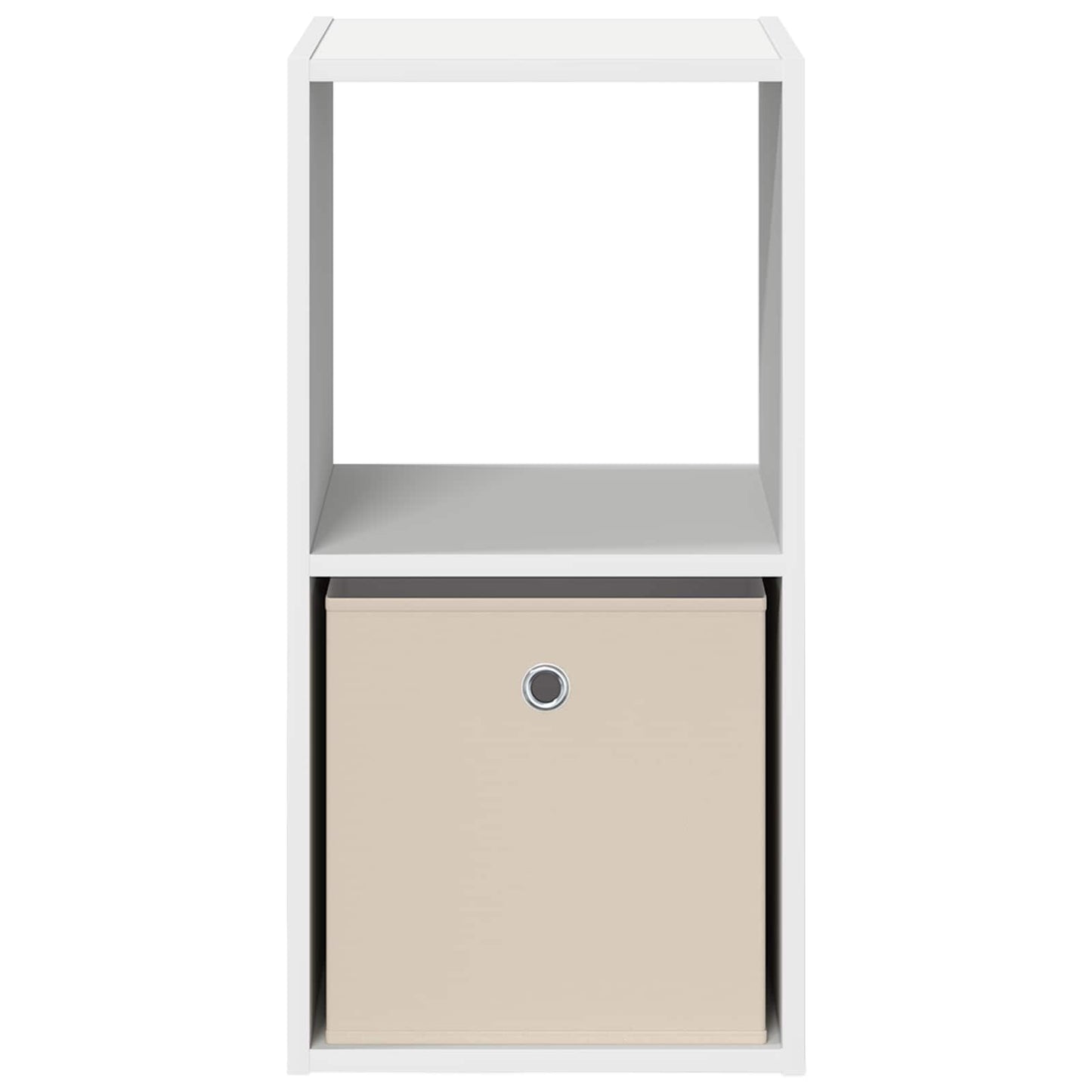 Bedside Table White 35 x 32 x 68.5 cm Engineered Wood