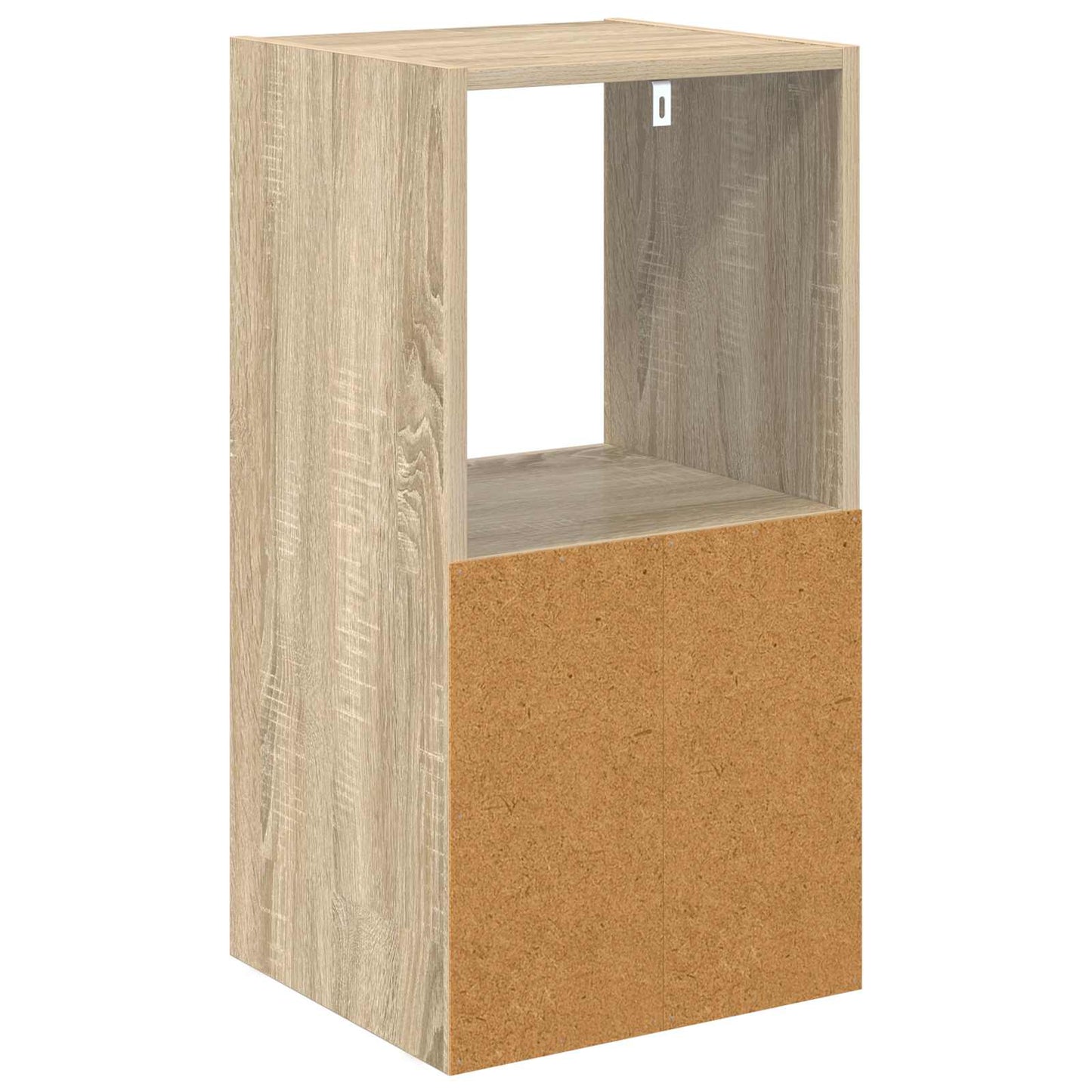 Bedside Table with Drawer 2 pcs Sonoma Oak 35 x 32 x 68.5 cm