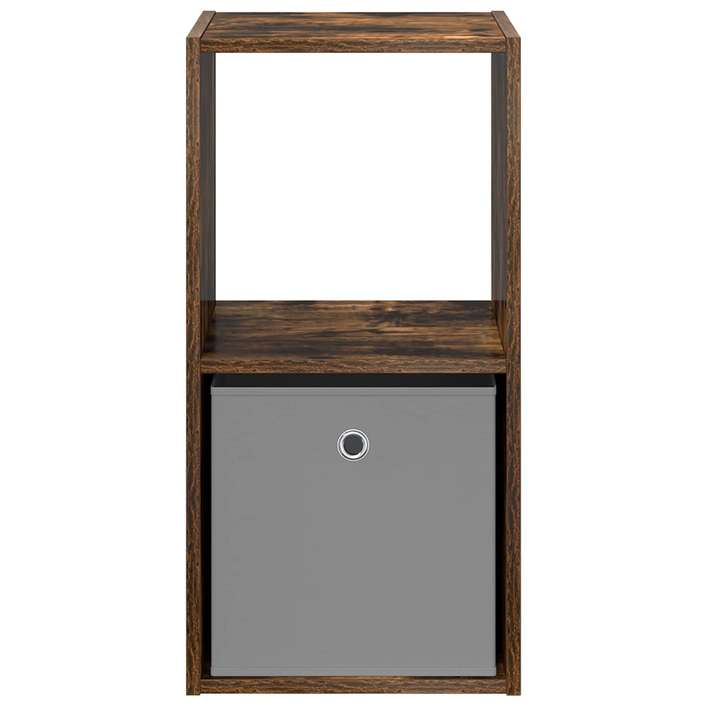 Bedside Table with Drawer 2 pcs Smoked Oak 35 x 32 x 68.5 cm