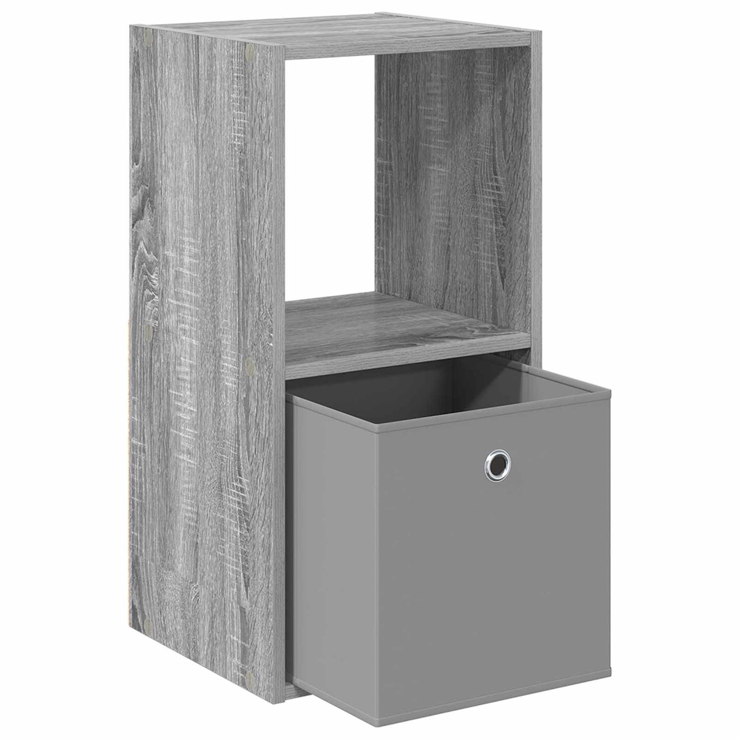 Bedside Table 2 pcs Grey Sonoma 35 x 32 x 68.5 cm
