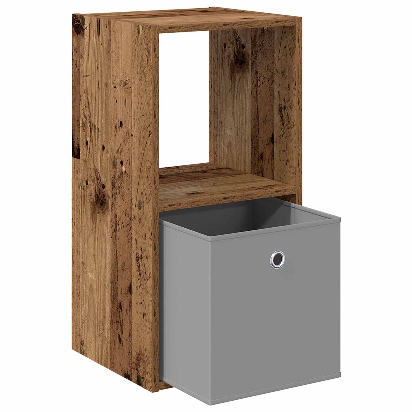 Bedside Table 2 pcs Old Wood 35 x 32 x 68.5 cm Engineered Wood