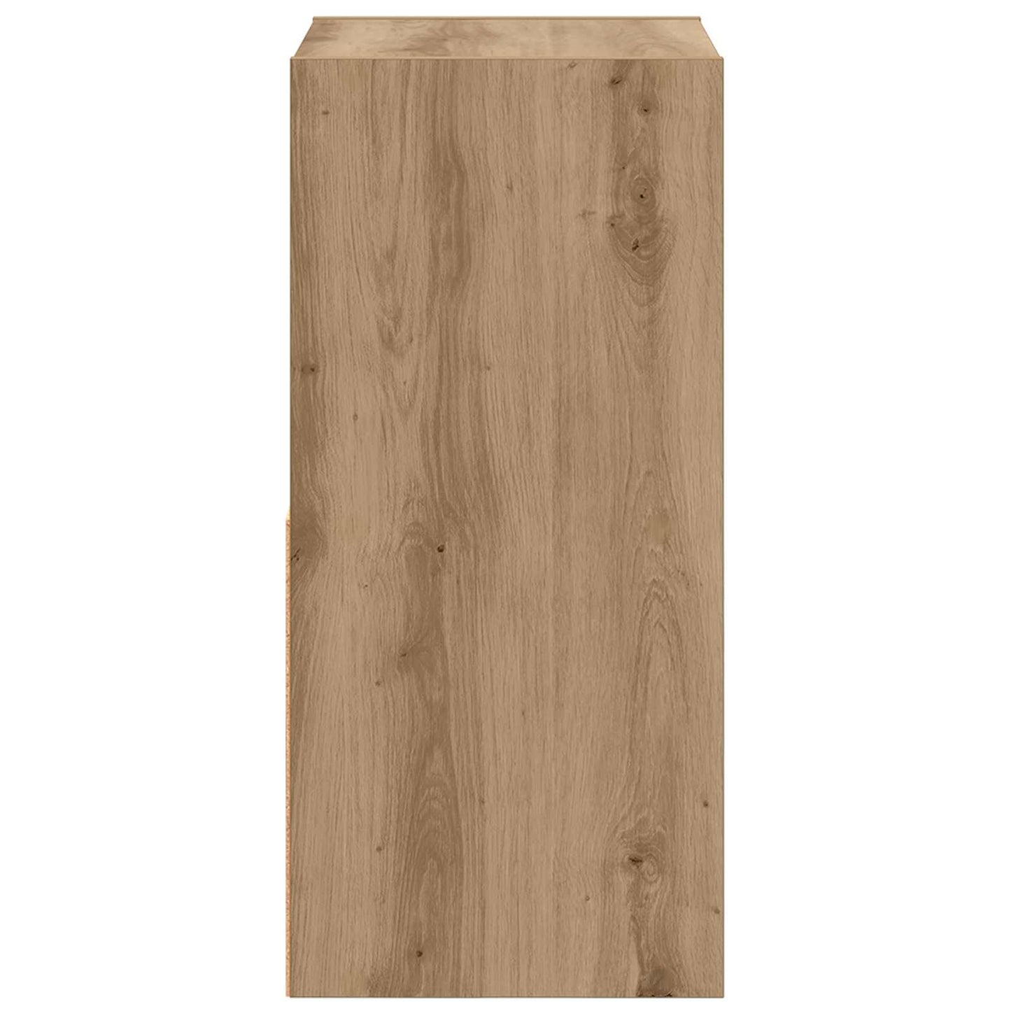 Bedside Table with Drawer 2 pcs Artisan Oak 35 x 32 x 68.5 cm