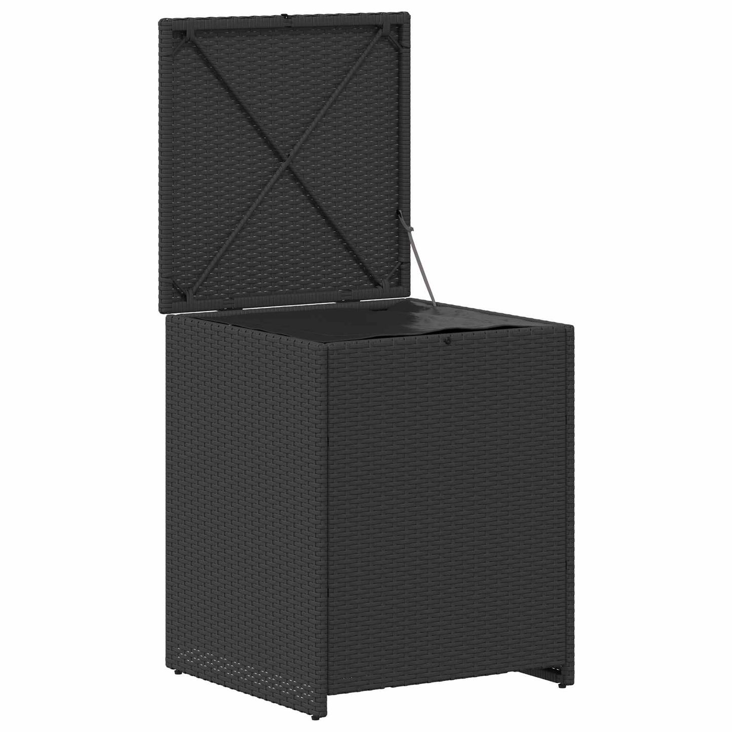 Cushion Box 55 x 55 x 69 cm steel
