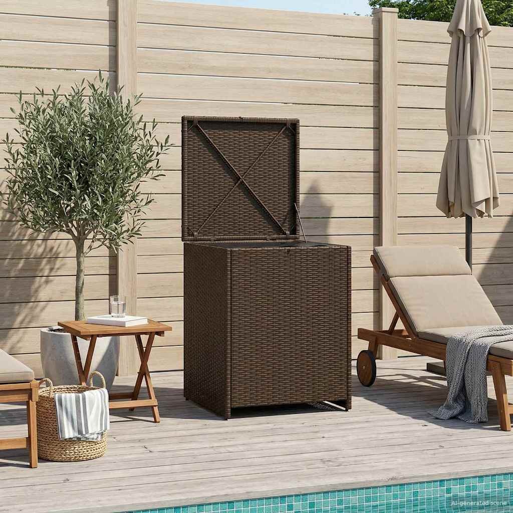 Cushion Box 55 x 55 x 69 cm steel