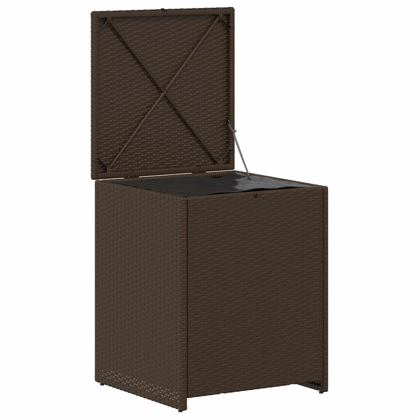 Cushion Box 55 x 55 x 69 cm steel