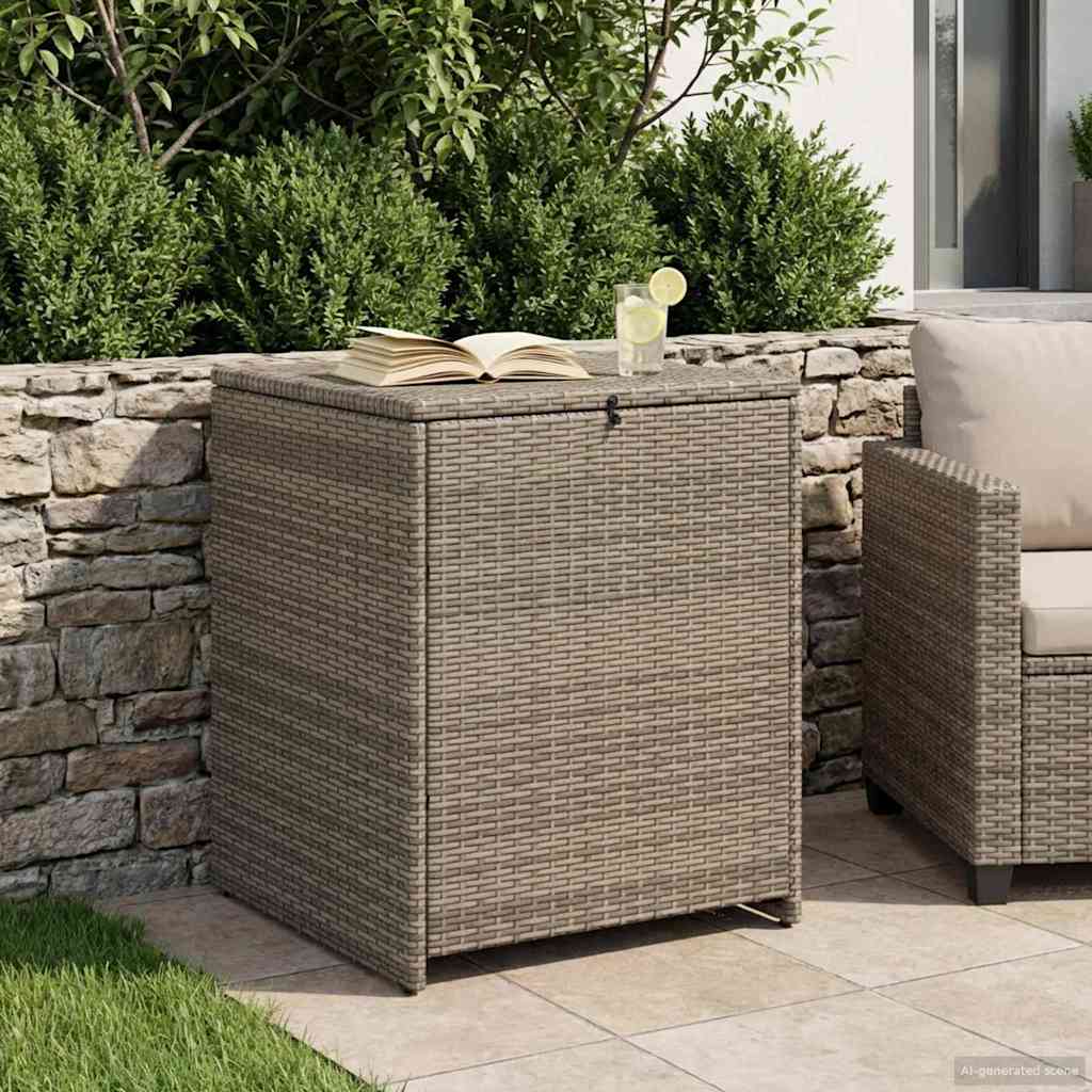 Cushion Box 55 x 55 x 69 cm steel